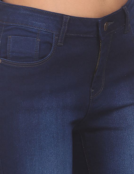 Flying Machine Women Stone Wash Veronica Skinny Fit Jeans