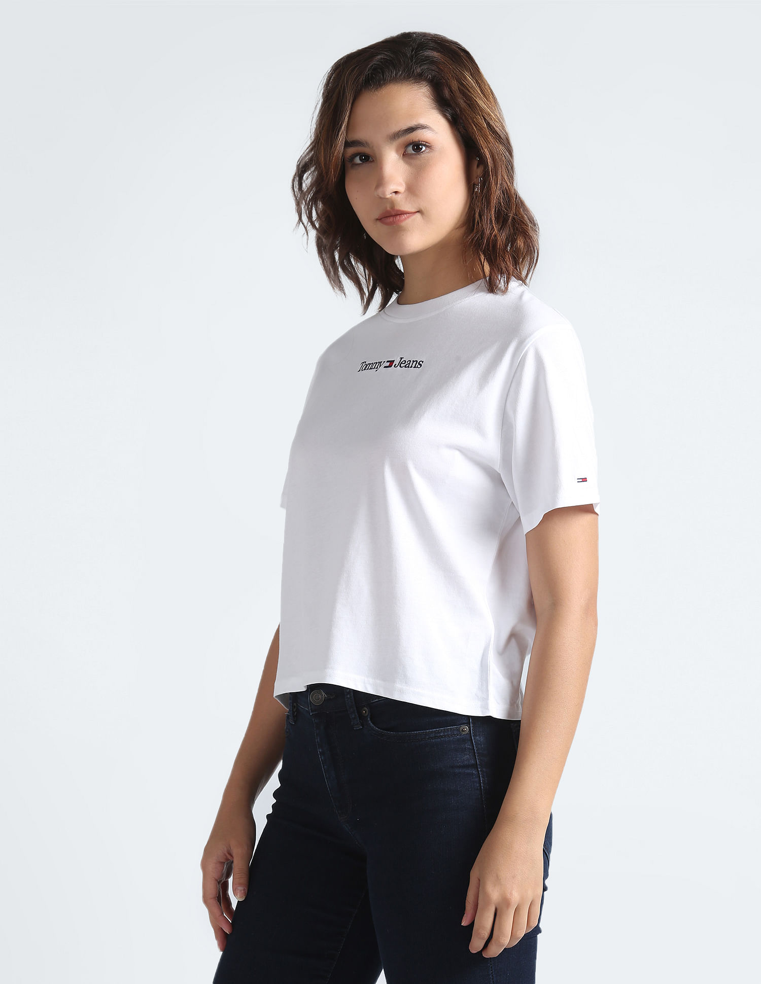 Tommy Hilfiger Classic Fit Serif Linear Logo T-Shirt