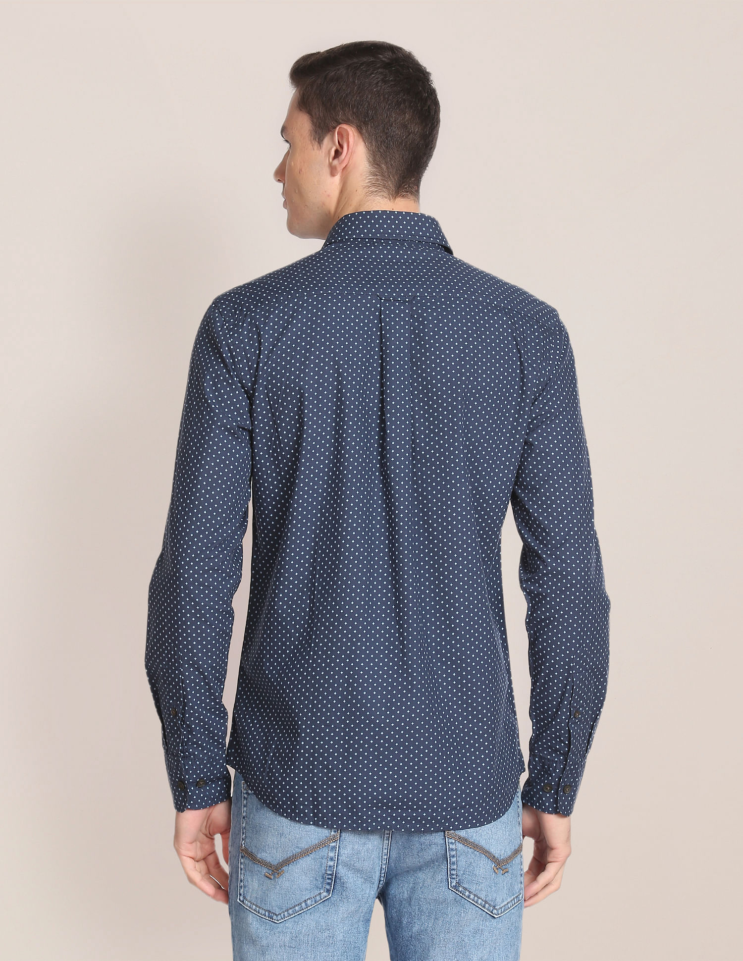 U.S. Polo Assn. Printed Cotton Casual Shirt