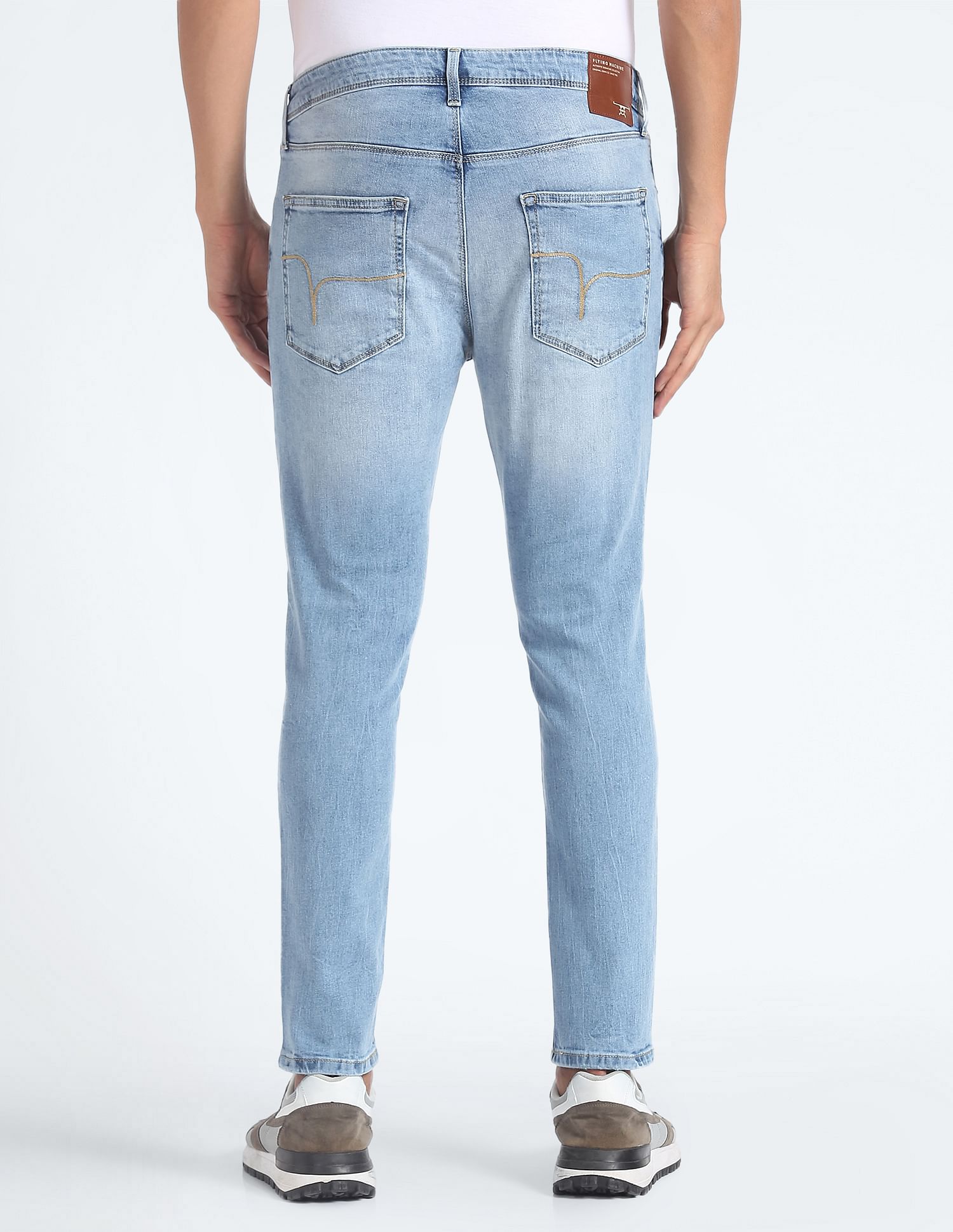 Flying Machine Stone Wash Skinny Jeans