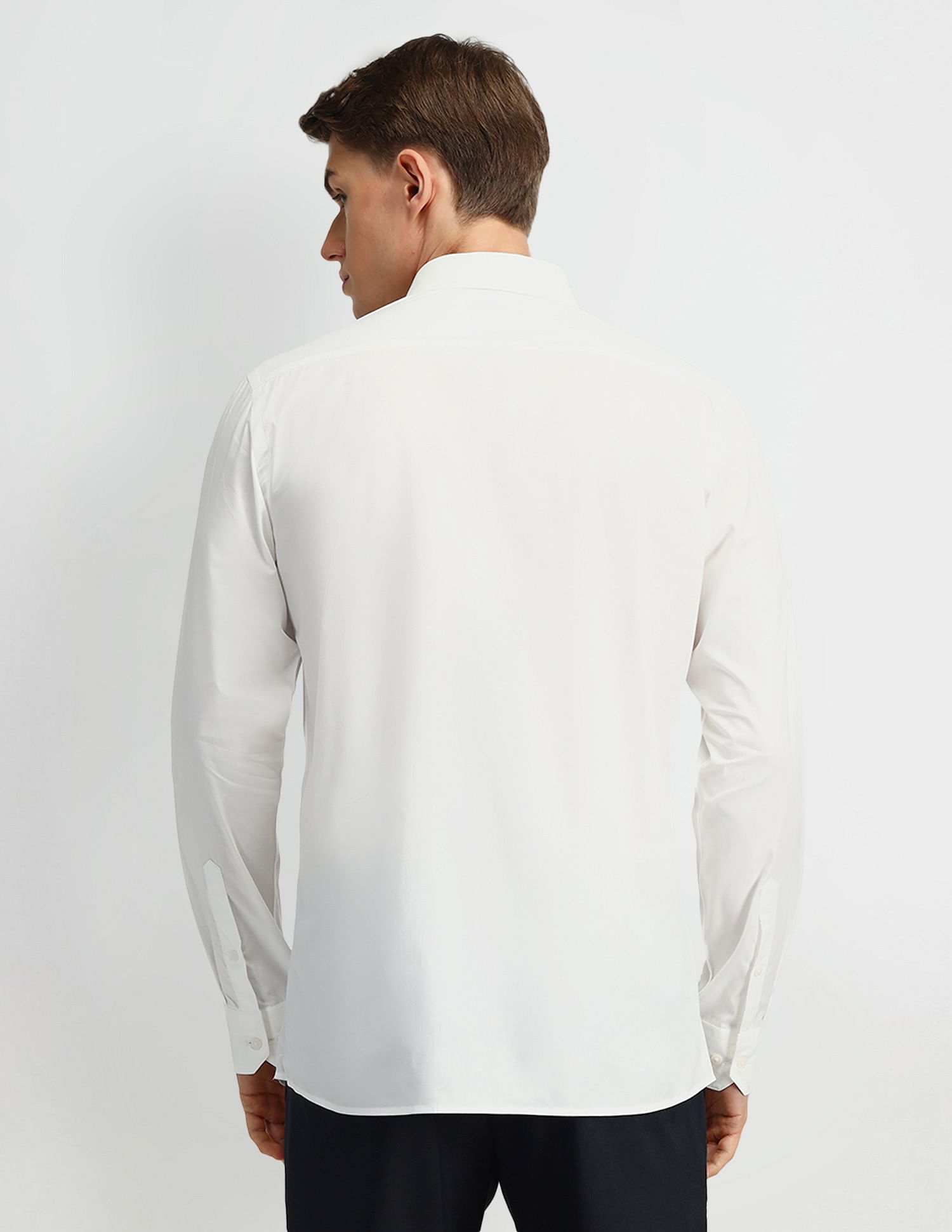 Arrow Manhattan Slim Fit Cotton Shirt