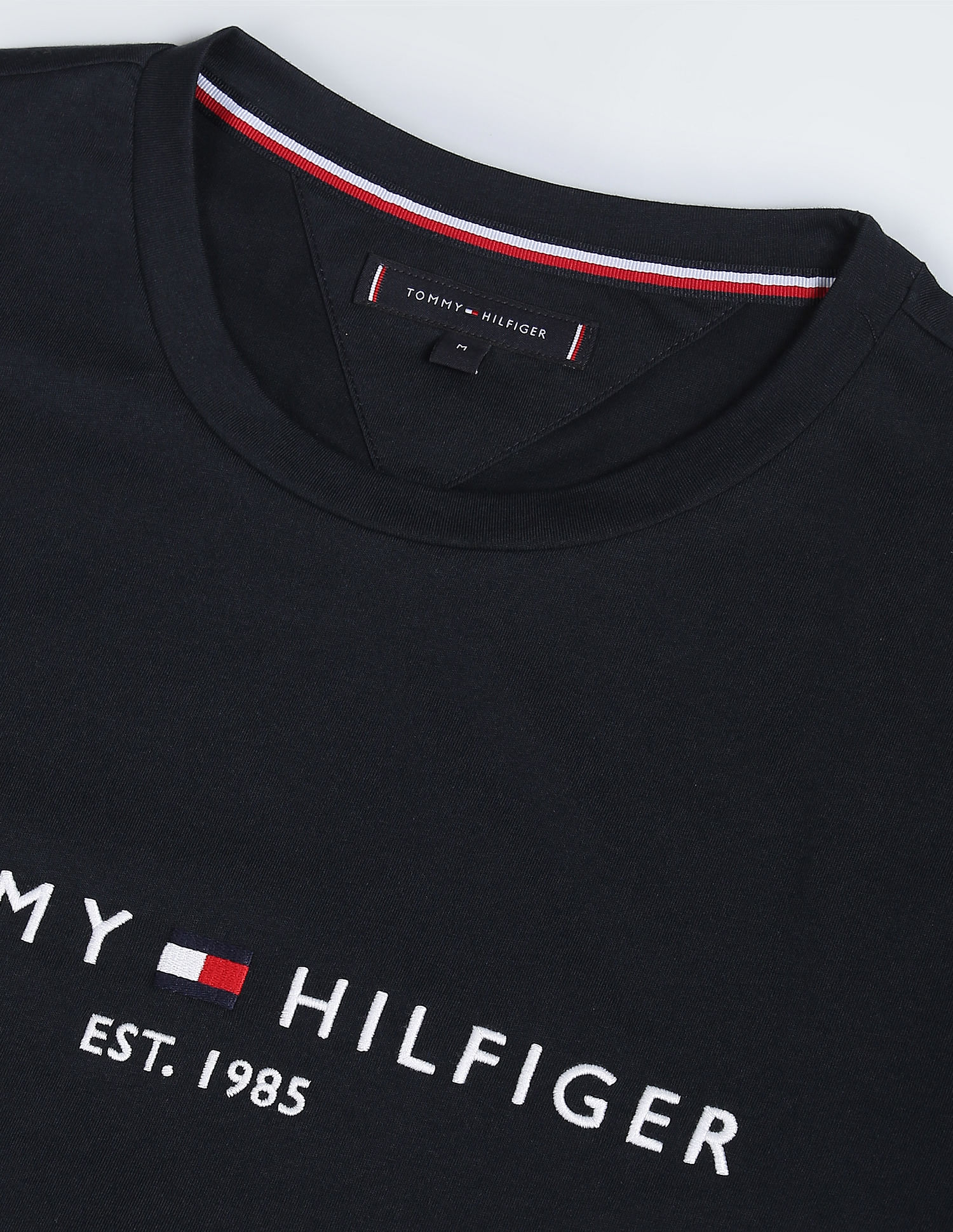 Buy Tommy Hilfiger Embroidered Logo Core Slim Fit T-Shirt 