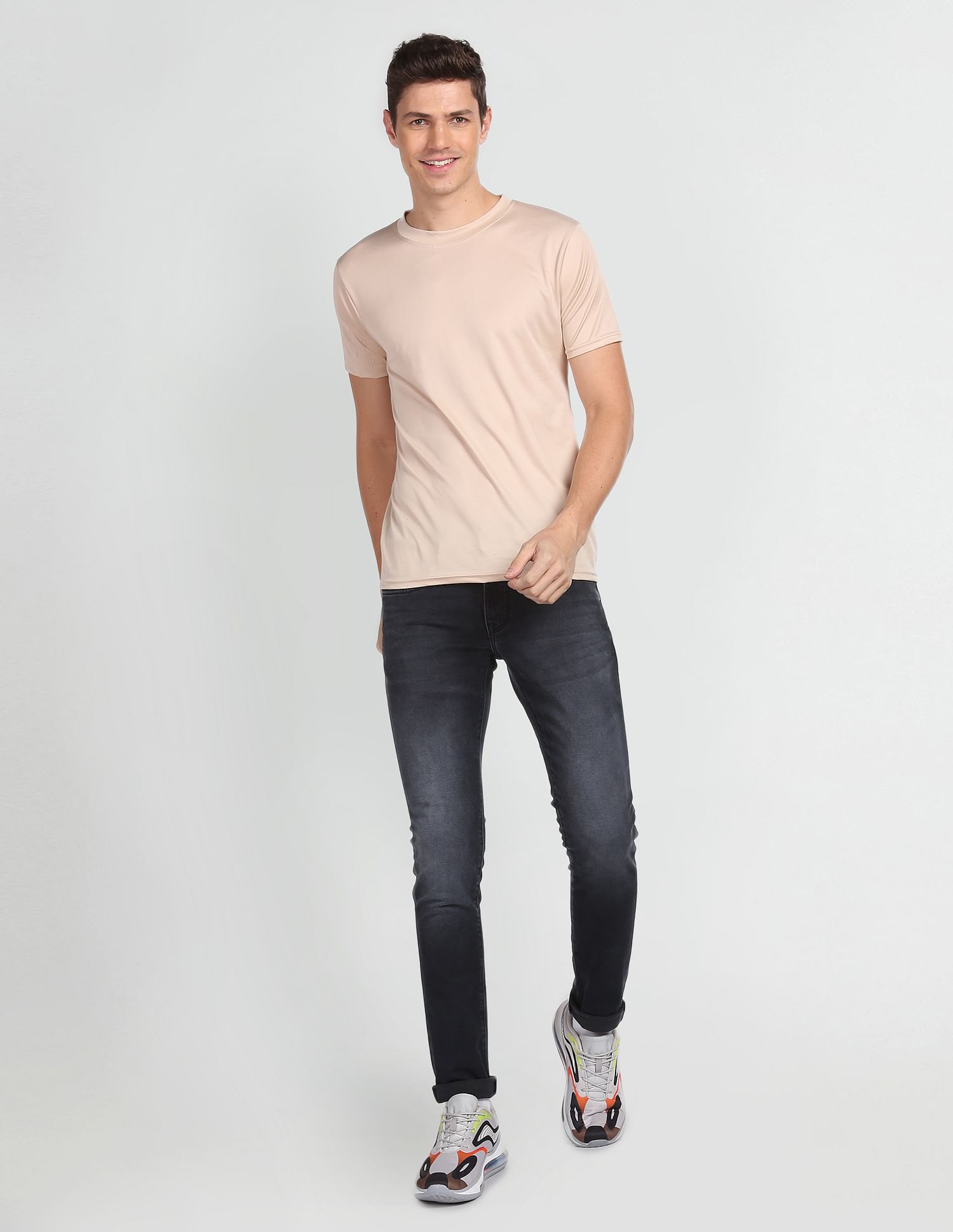 Flying Machine Jackson Super Skinny Fit Mid Rise Jeans