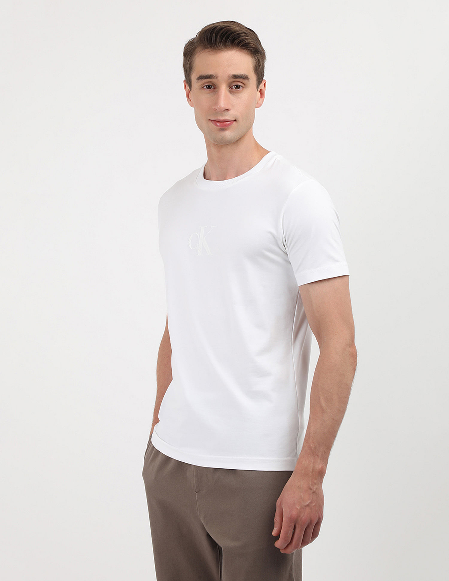 Calvin Klein Jeans Slim Fashion Mongram T-Shirt