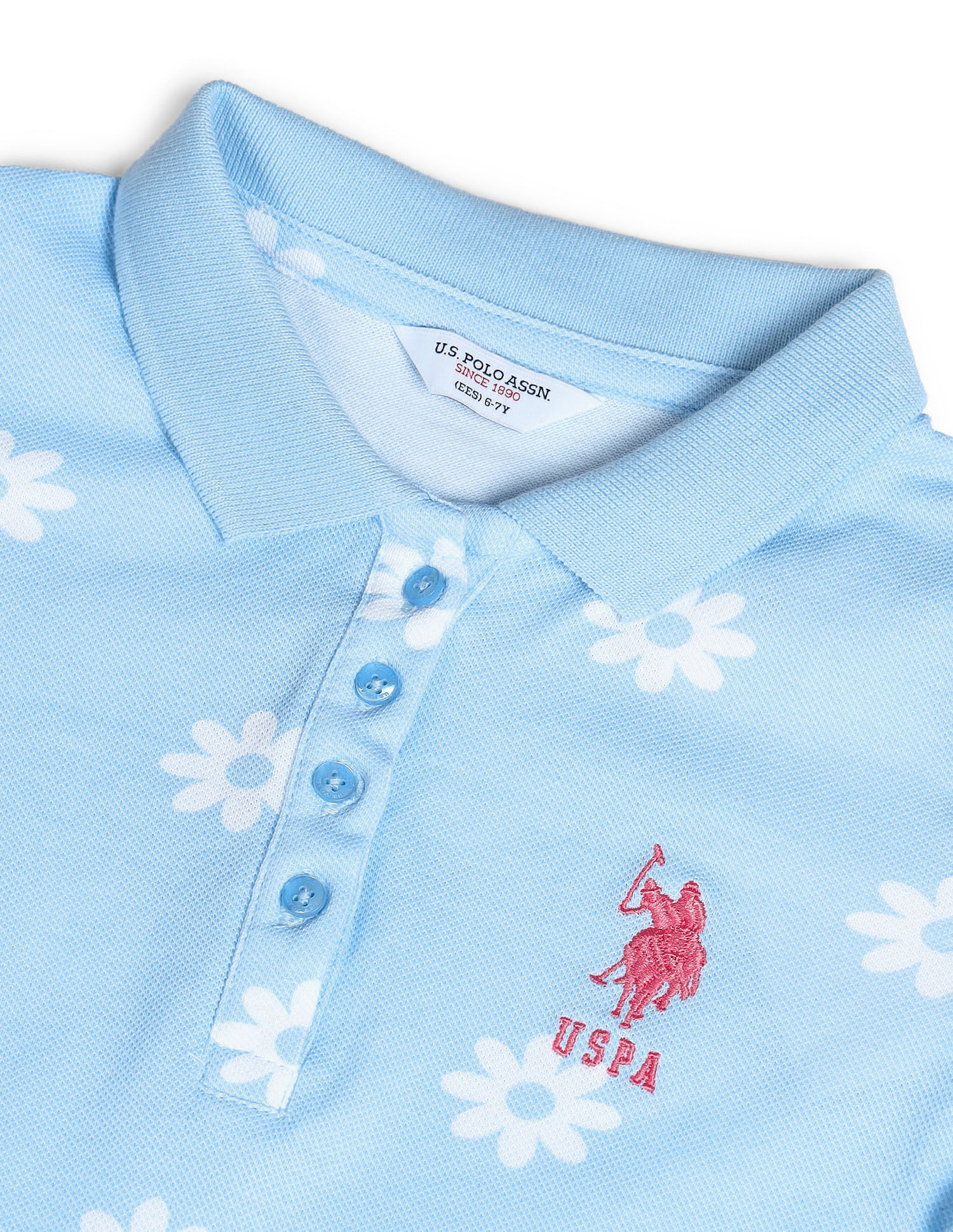Buy U.S. Polo Assn. Kids Girls Floral A-line Dress - NNNOW.com
