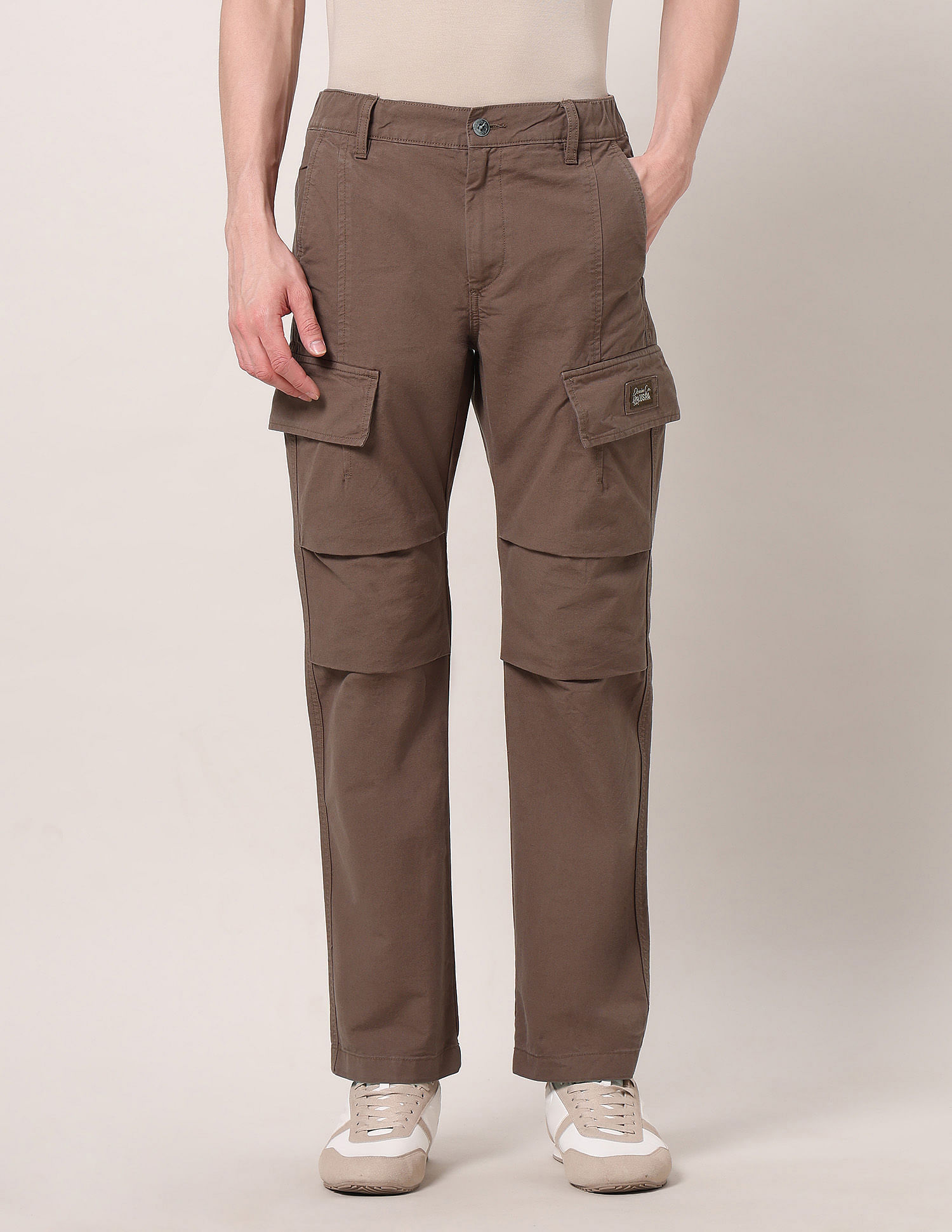 U.S. Polo Assn. Denim Co. Straight Fit Cargo Trousers