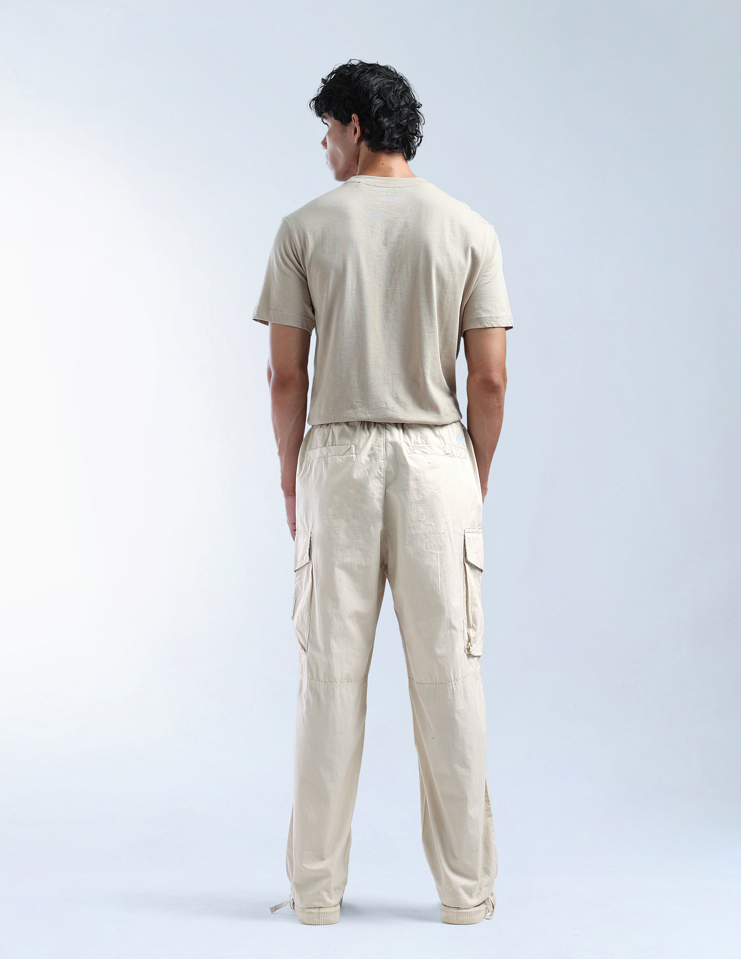 Flying Machine Solid Cobain Loose Fit Cargos