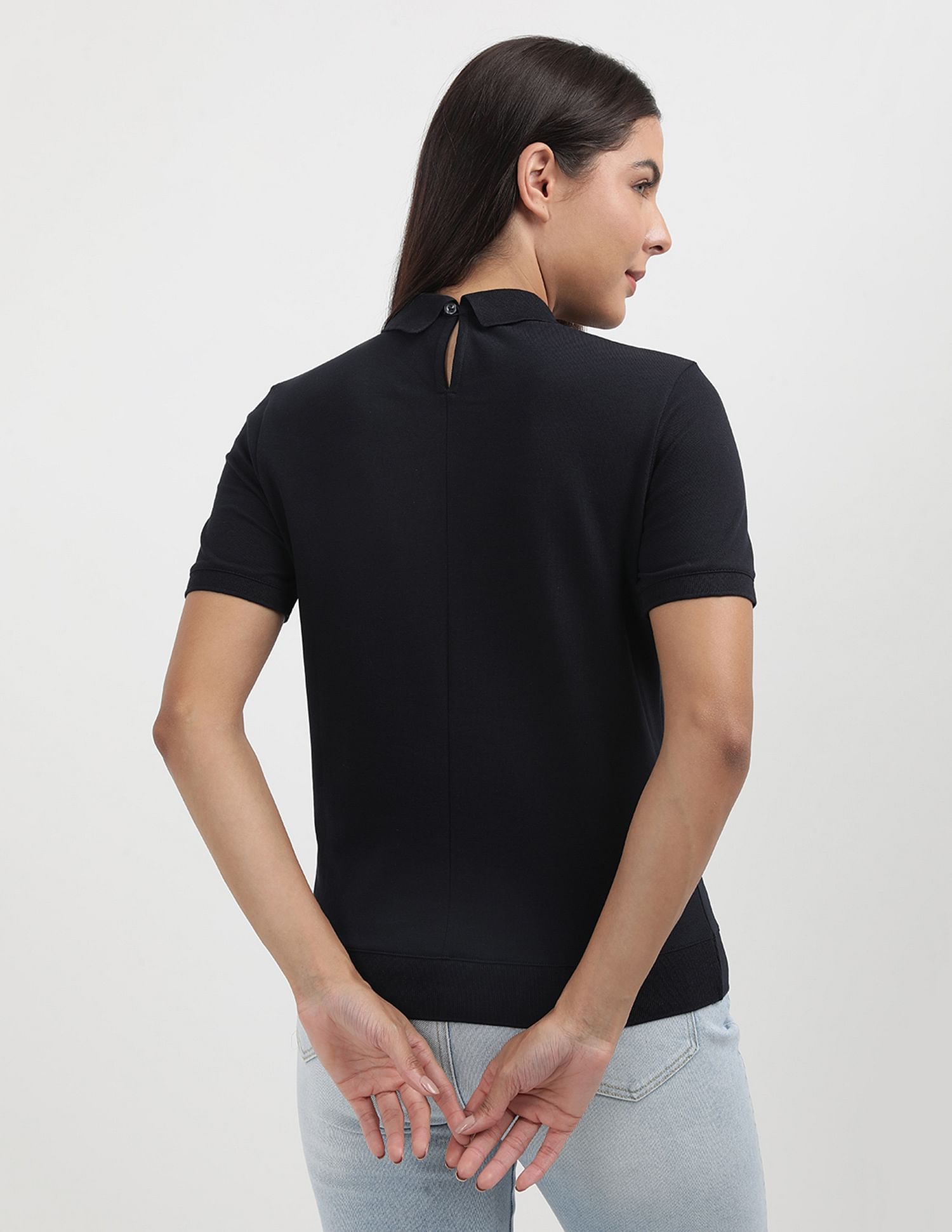 Tommy Hilfiger Regular Fit Solid Polo Shirt