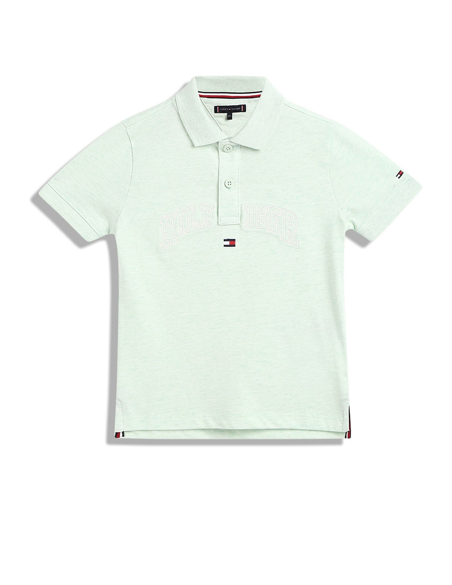 Tommy Hilfiger Kids Boys Logo Regular-Fit Cotton Polo T-Shirt