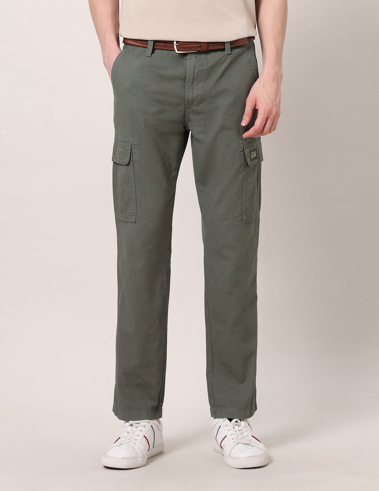 U.S. Polo Assn. Denim Co. Straight Fit Cargo Trousers