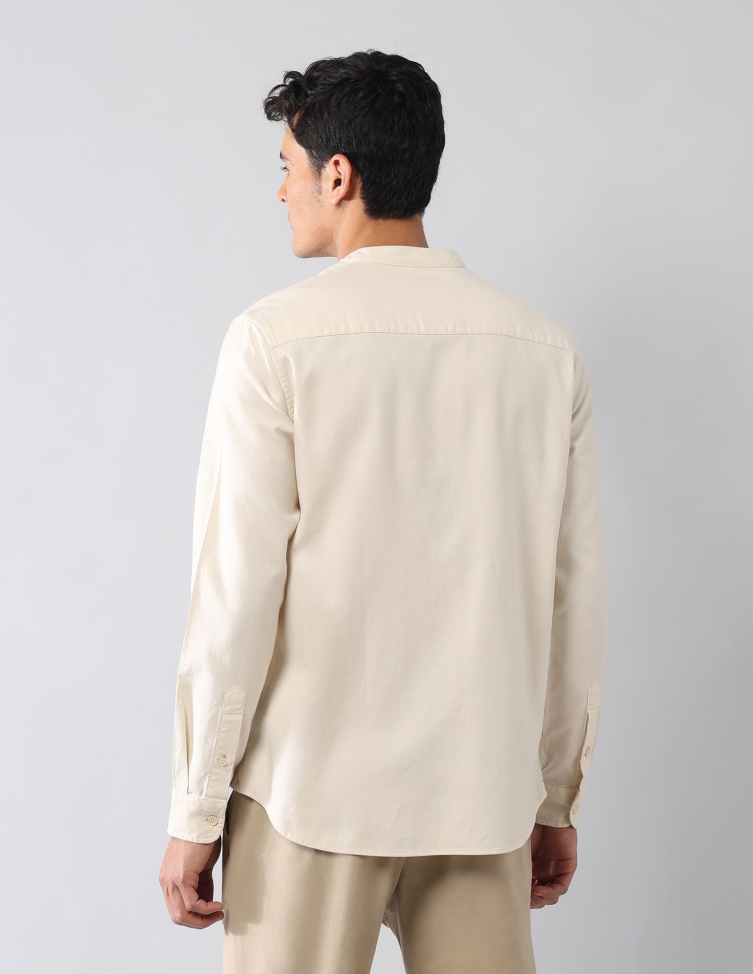 U.S. Polo Assn. Denim Co. Solid Twill Regular Fit Shirt