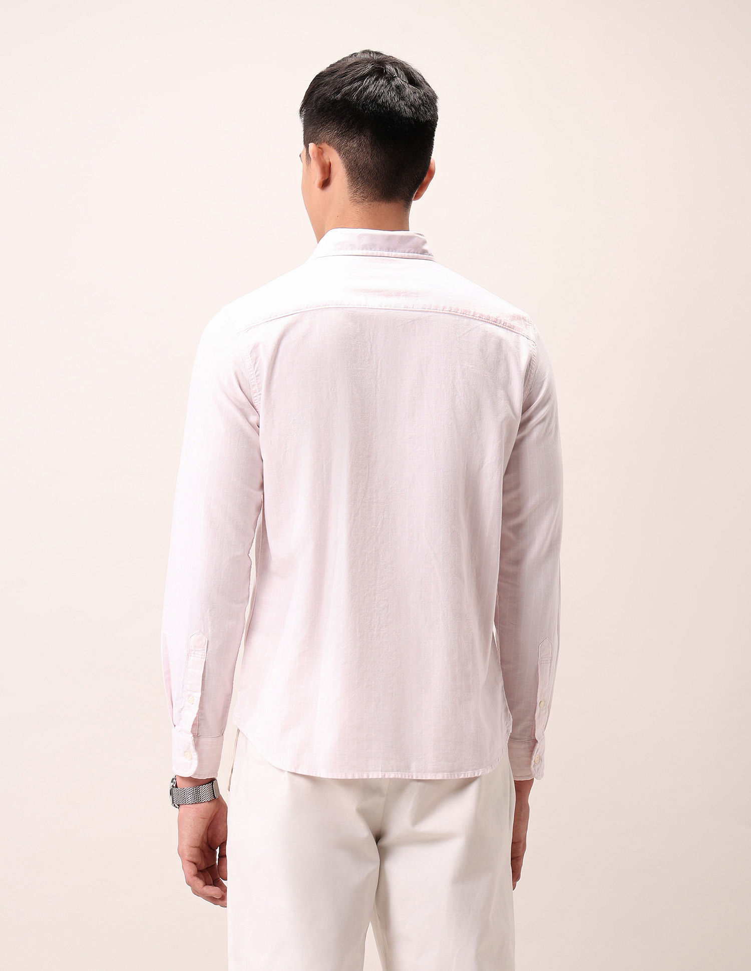U.S. Polo Assn. Denim Co. Vertical Striped Pure Cotton Shirt