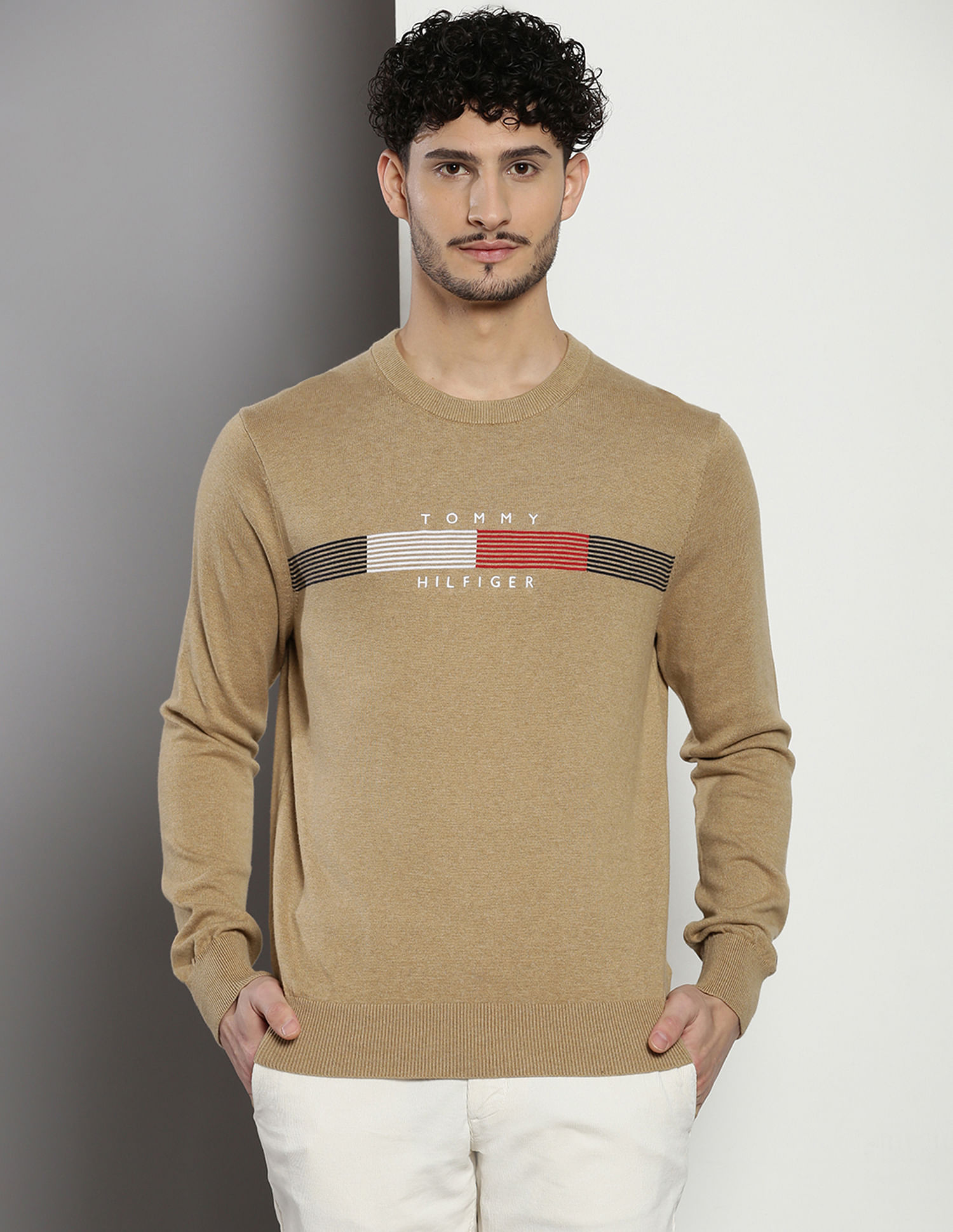 Tommy Hilfiger Crew Neck Doug Logo Sweater