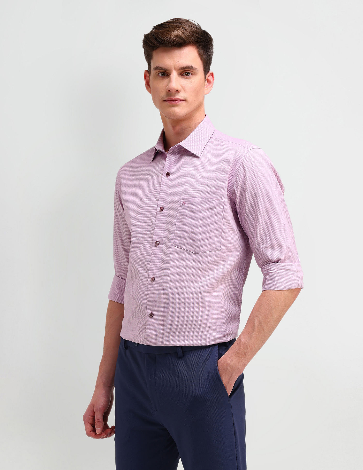 Arrow Dobby All-Over Pattern Shirt