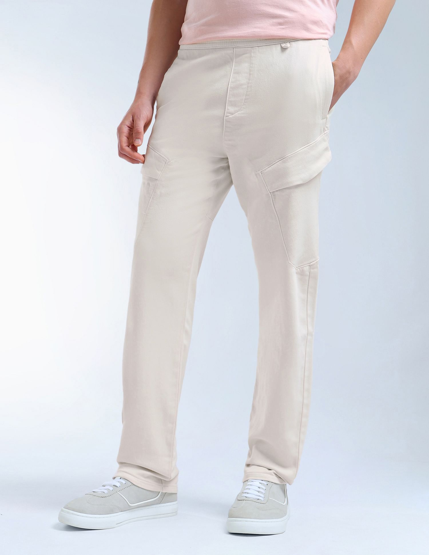 Flying Machine Mid Rise Crafted Scenes Trouser