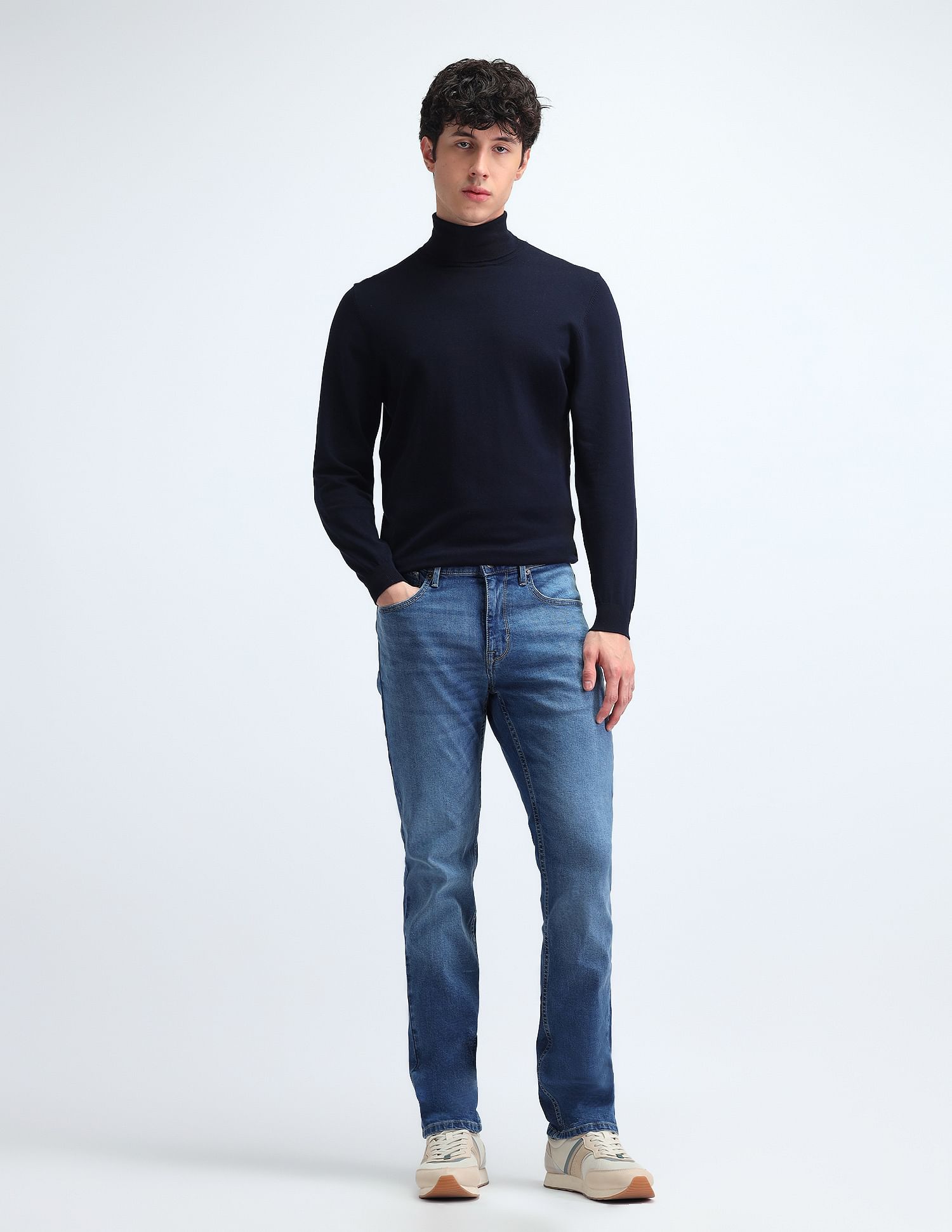 Flying Machine Freddie Slim Straight Fit Jeans