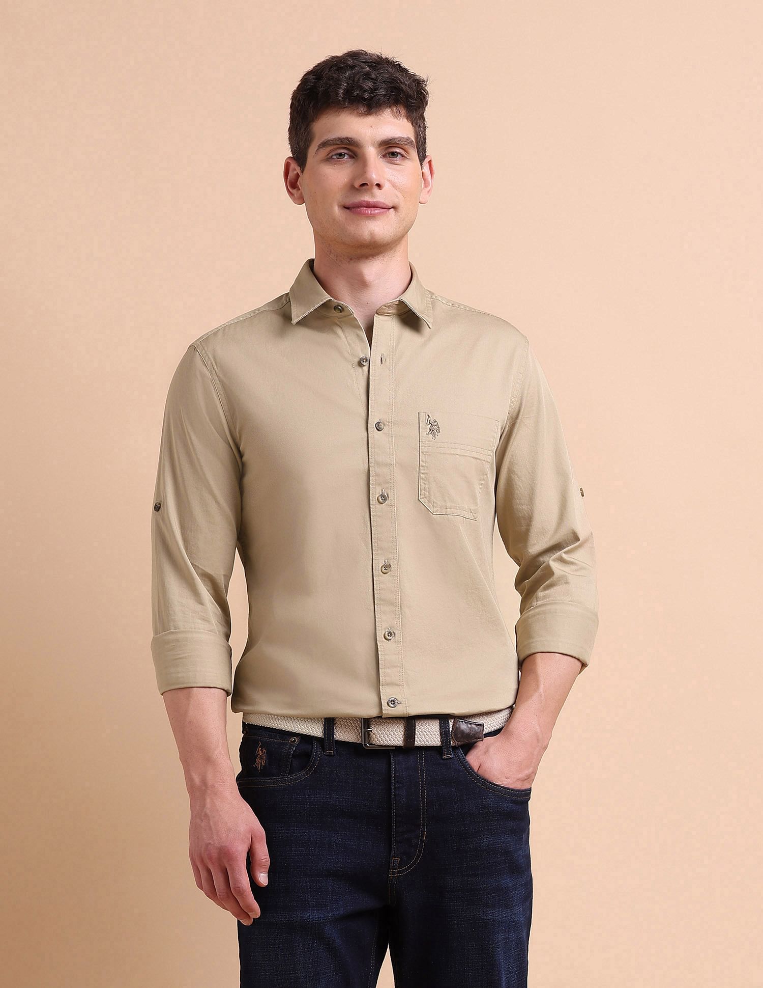 U.S. Polo Assn. Denim Co. Utility Twill Shirt