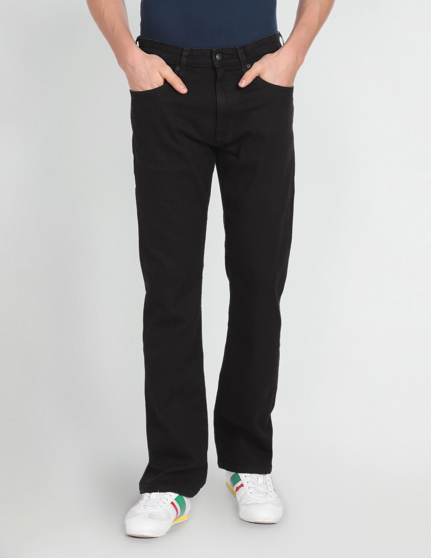 U.S. Polo Assn. Denim Co. Mid Rise Bootcut Fit Jeans