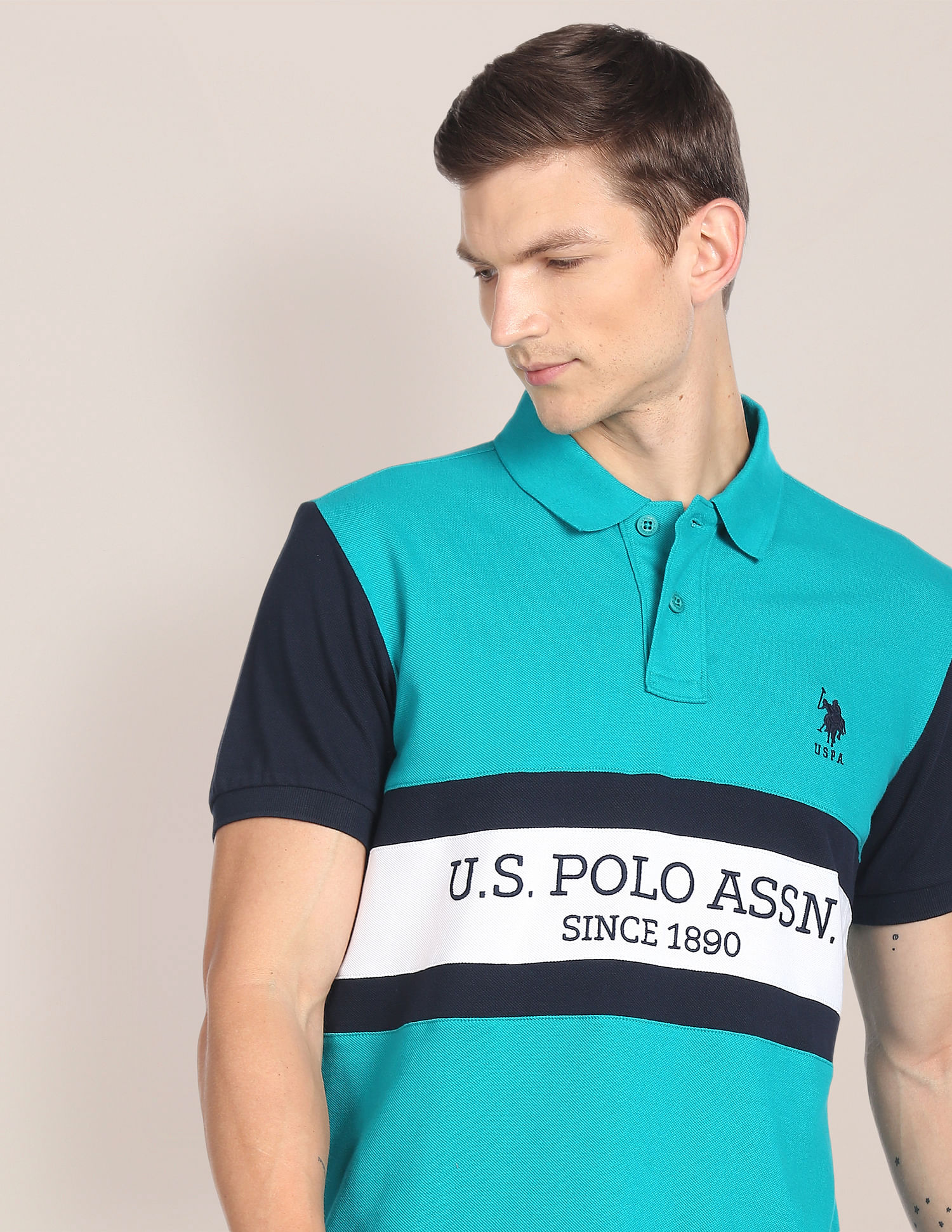 Buy U.S. Polo Assn. Cotton Luxury Polo Shirt - NNNOW.com