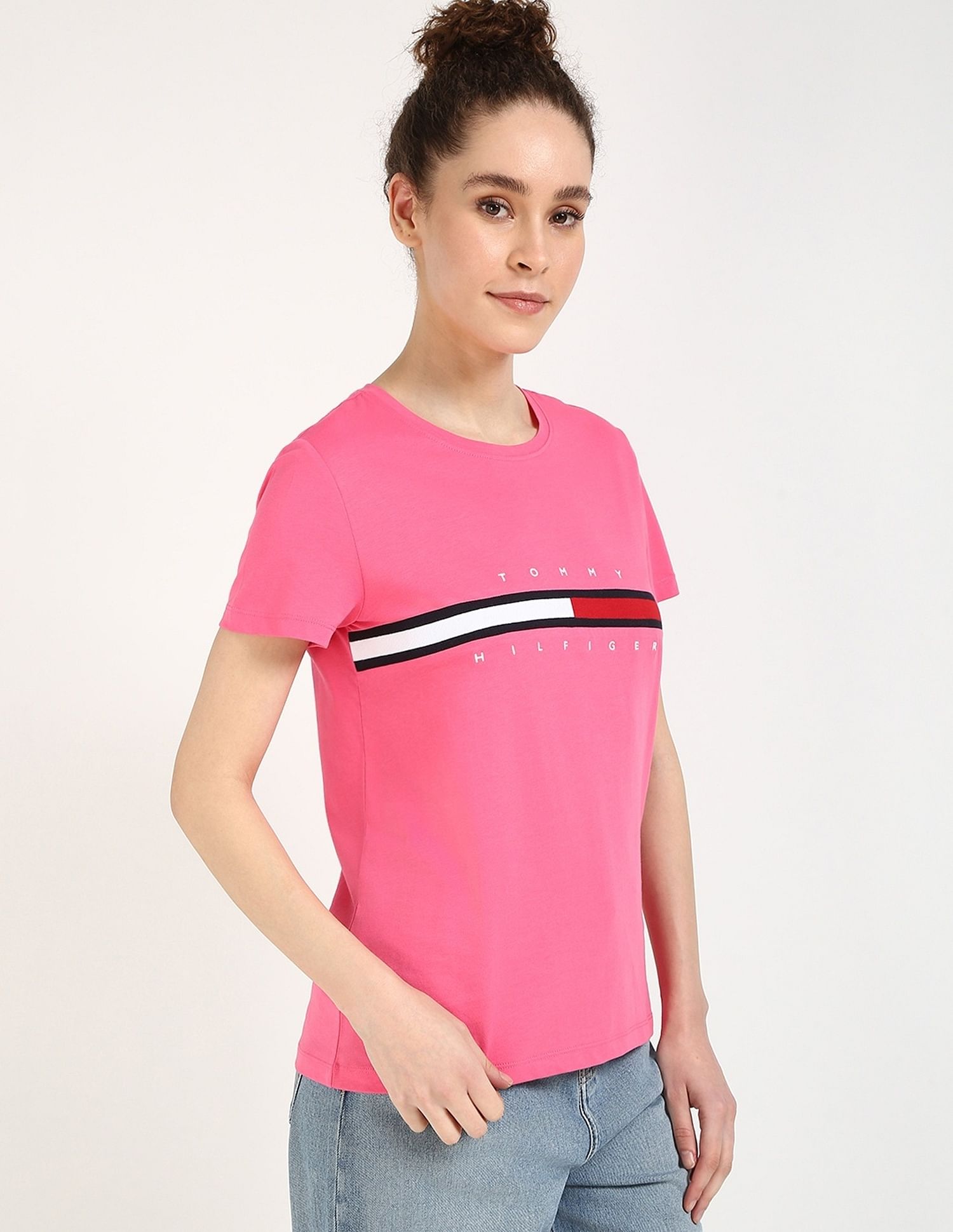 Tommy Hilfiger Embroidered Logo Regular-Fit Cotton T-Shirt