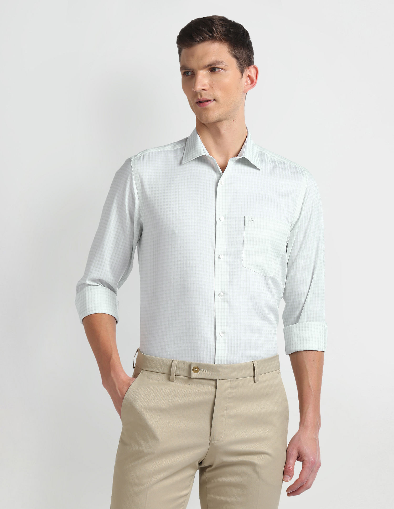 Arrow Liberty Classic Fit Check Shirt