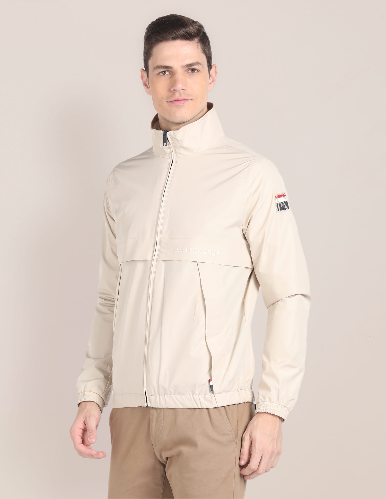 Buy U.S. Polo Assn. Stand Collar Reversible Jacket - NNNOW.com