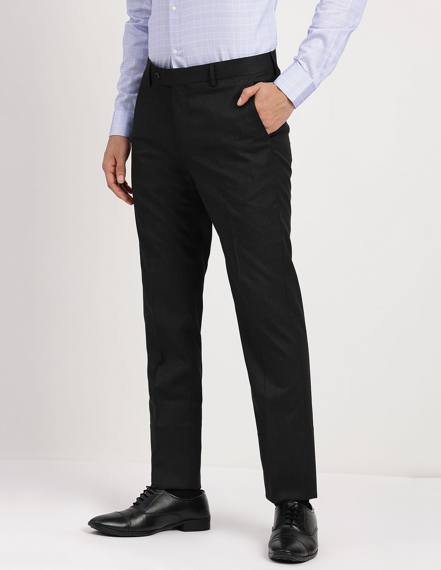 Arrow Heathered Twill Formal Trousers