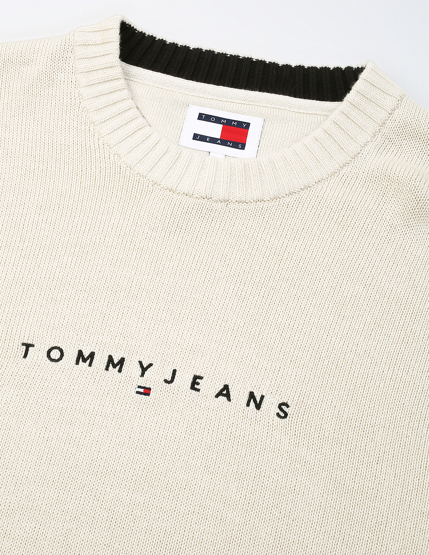 Tommy Hilfiger Slim Linear Logo Sweater
