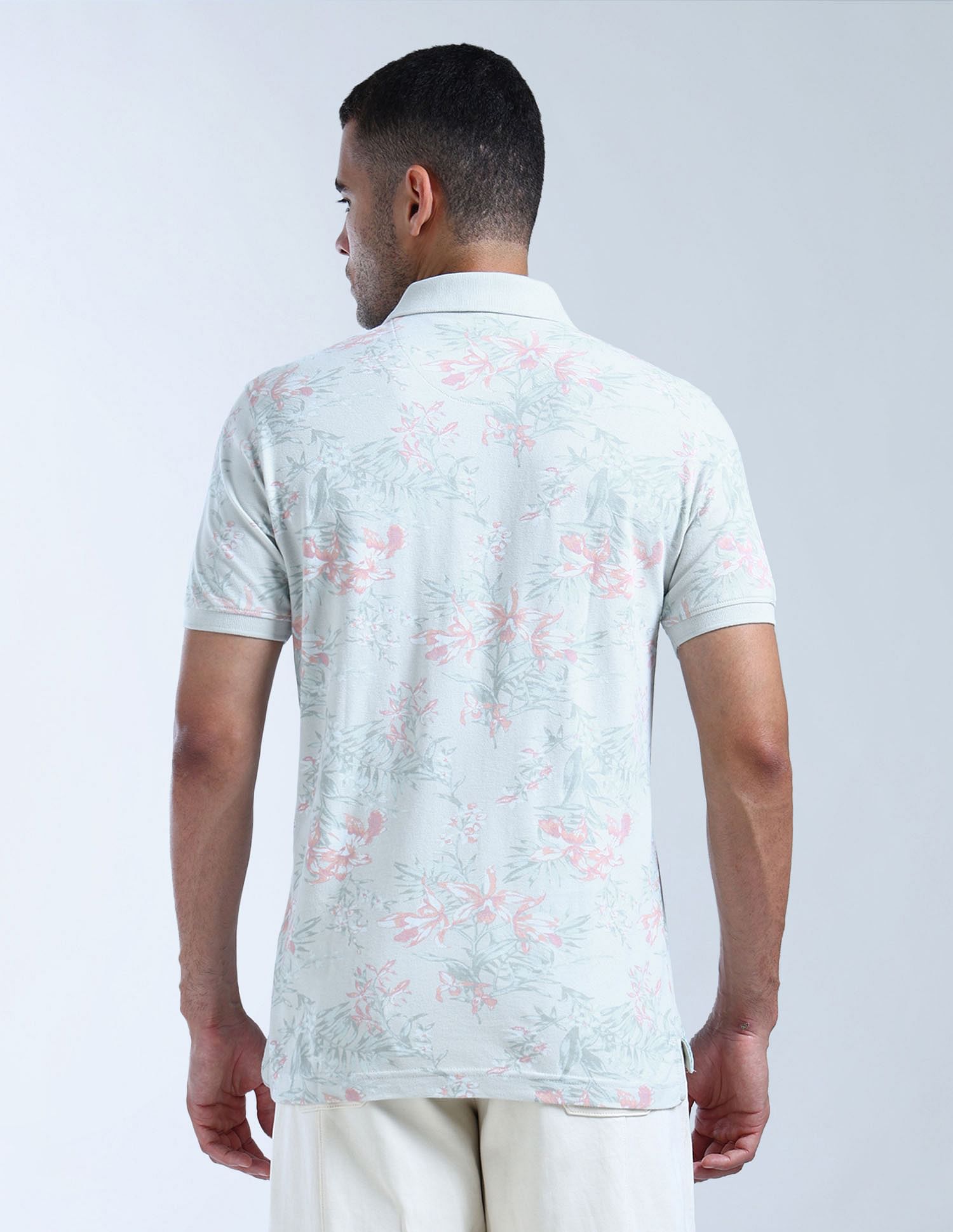 Flying Machine All-Over Regular Fit Polo Shirt