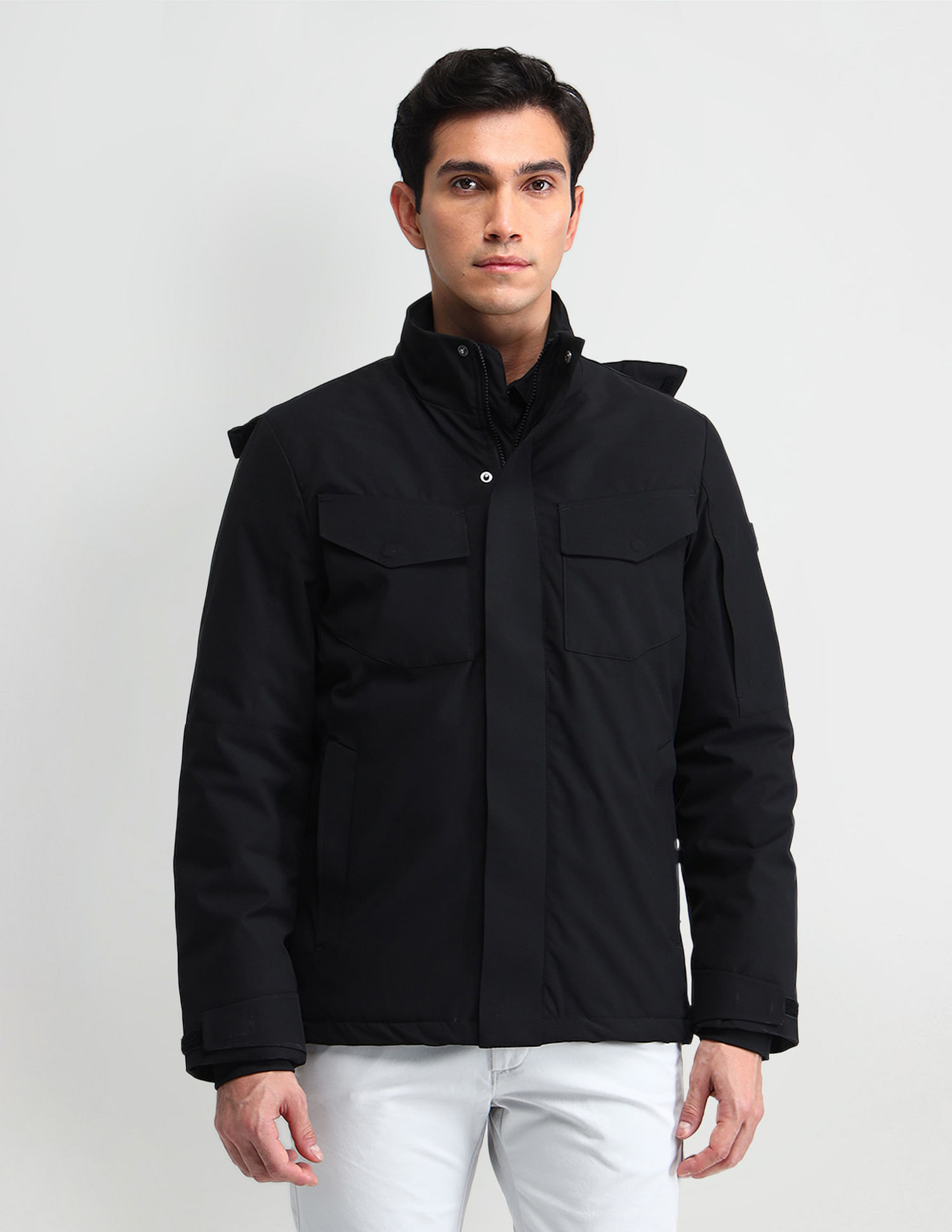 Arrow Sport Heavy Weight Laser Cut Styled Jacket