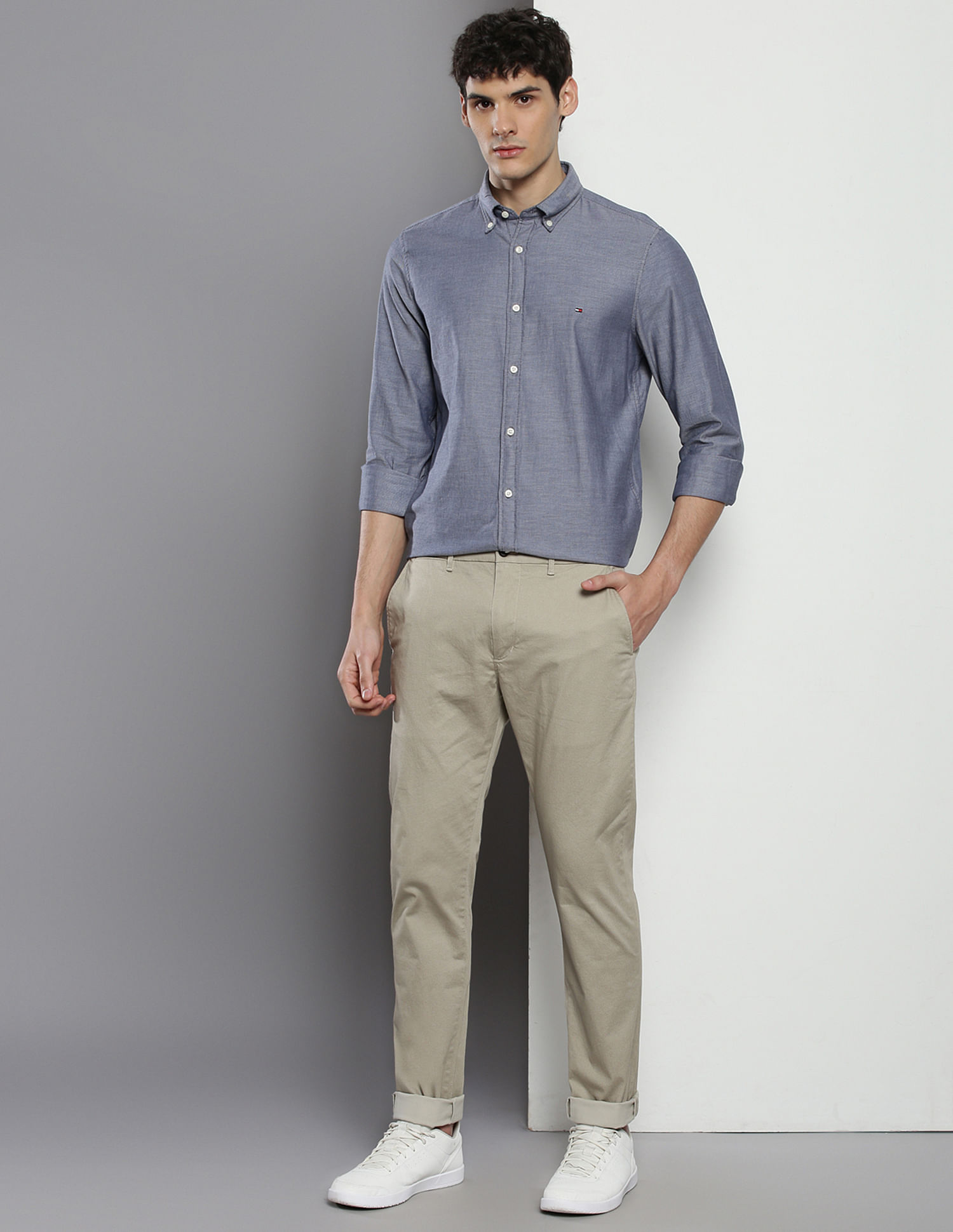 Tommy Hilfiger Organic Cotton 1985 Dobby Shirt