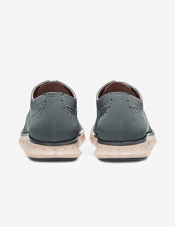Buy Cole Haan Grey ZERØGRAND No Stitch Oxford Sneakers