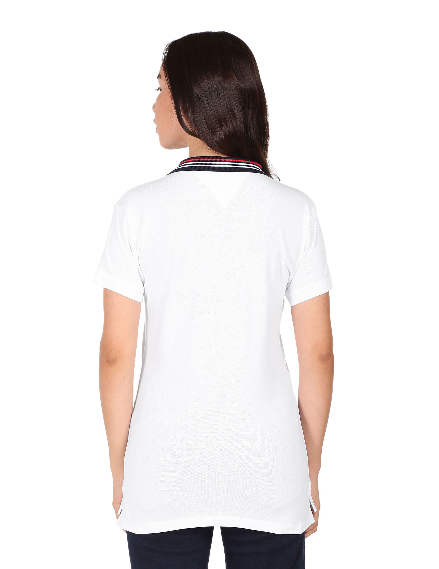 Tシャツ・カットソー MSGM Woman Polo Shirt White 3841MDM2082572790 2A White cotton T-Shirt with MSGM Sailor Kitten print - MSGM