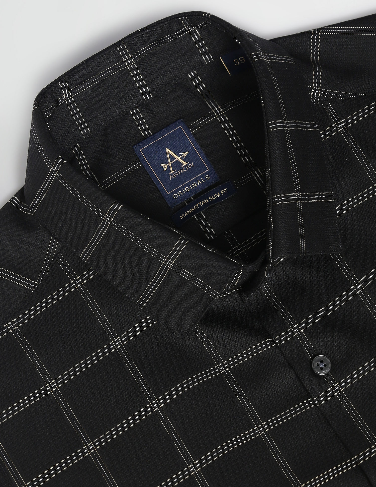 Arrow Tartan Check Cotton Shirt