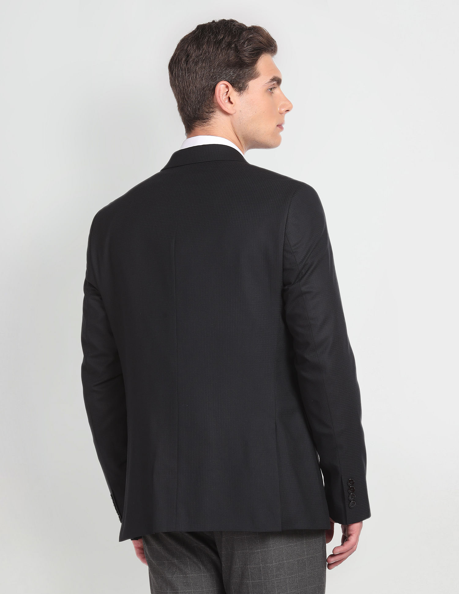 Arrow Dobby Single Breasted Blazer