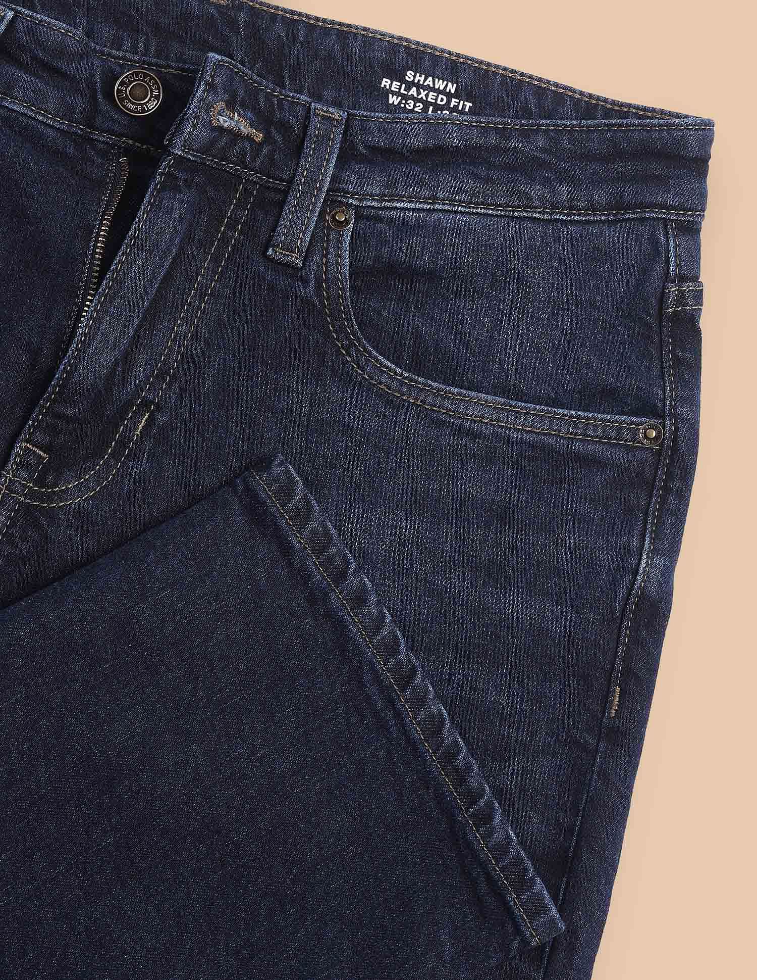 U.S. Polo Assn. Denim Co. Shawn Relaxed Fit Blue Jeans