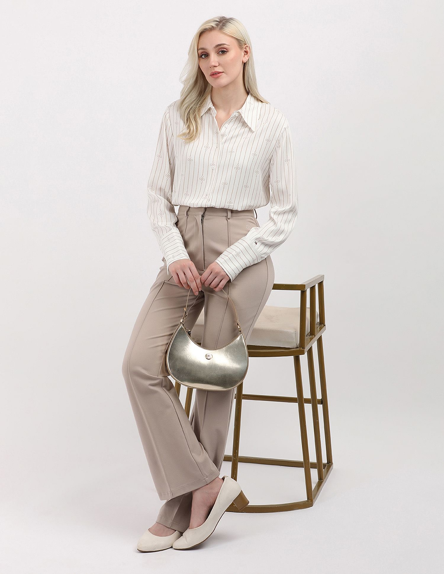 Tommy Hilfiger Regular Fit Vertical Striped Shirt