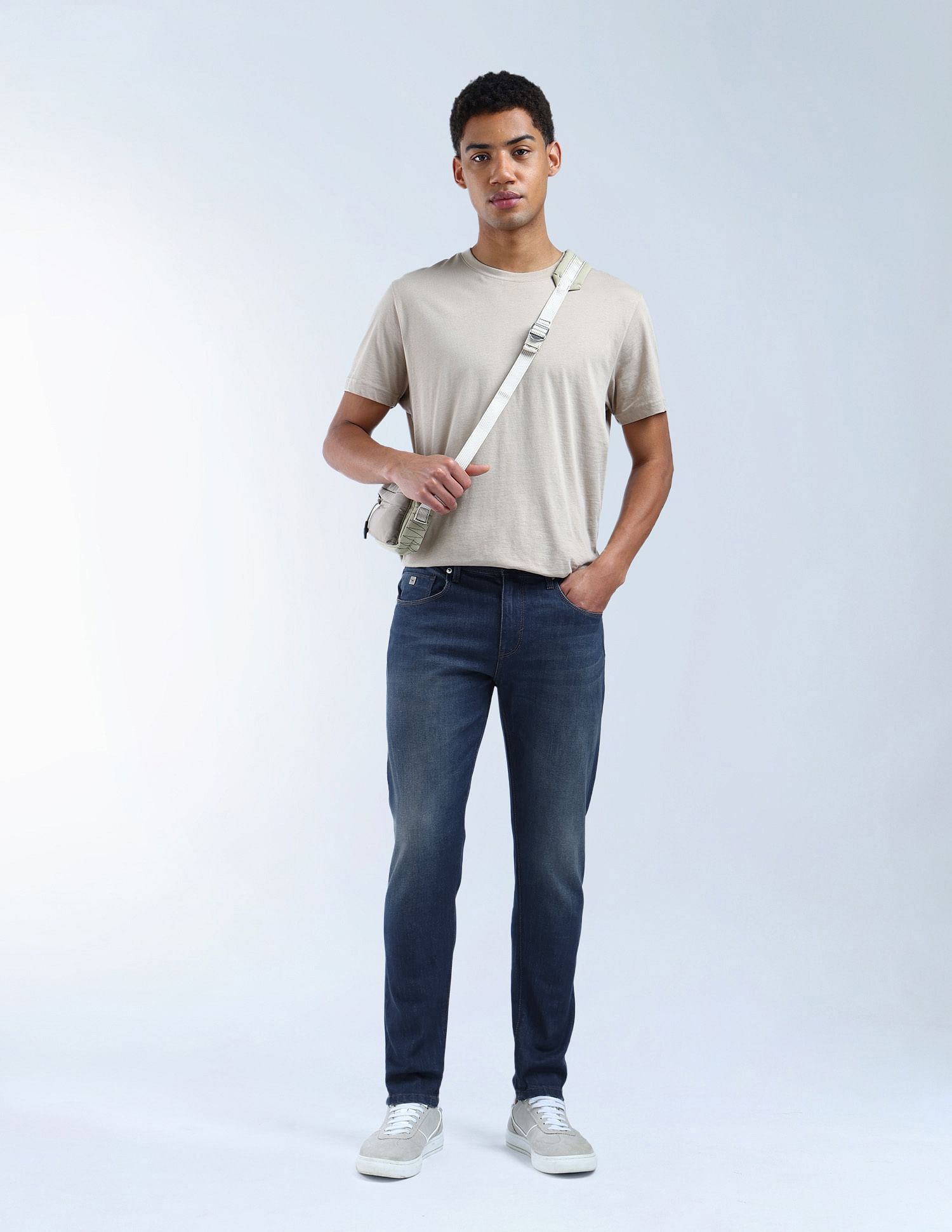 Flying Machine Slash Slim Tapered Fit Authentic Premium Jeans