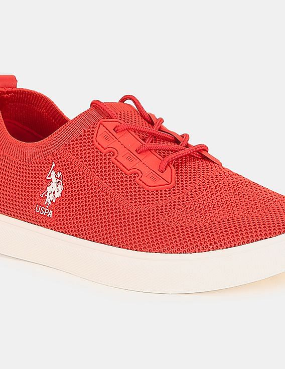 uspa red shoes