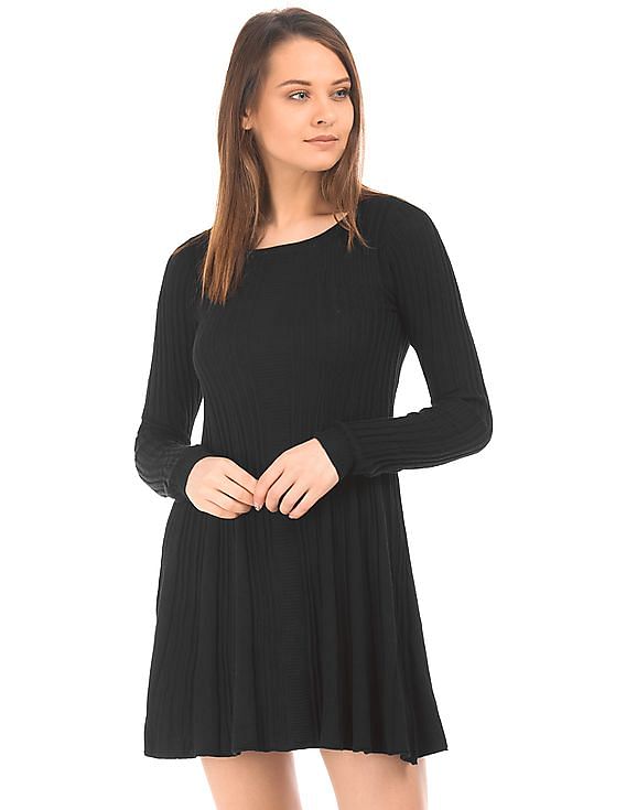 Buy Aeropostale Long Sleeve Knit Skater Dress NNNOW