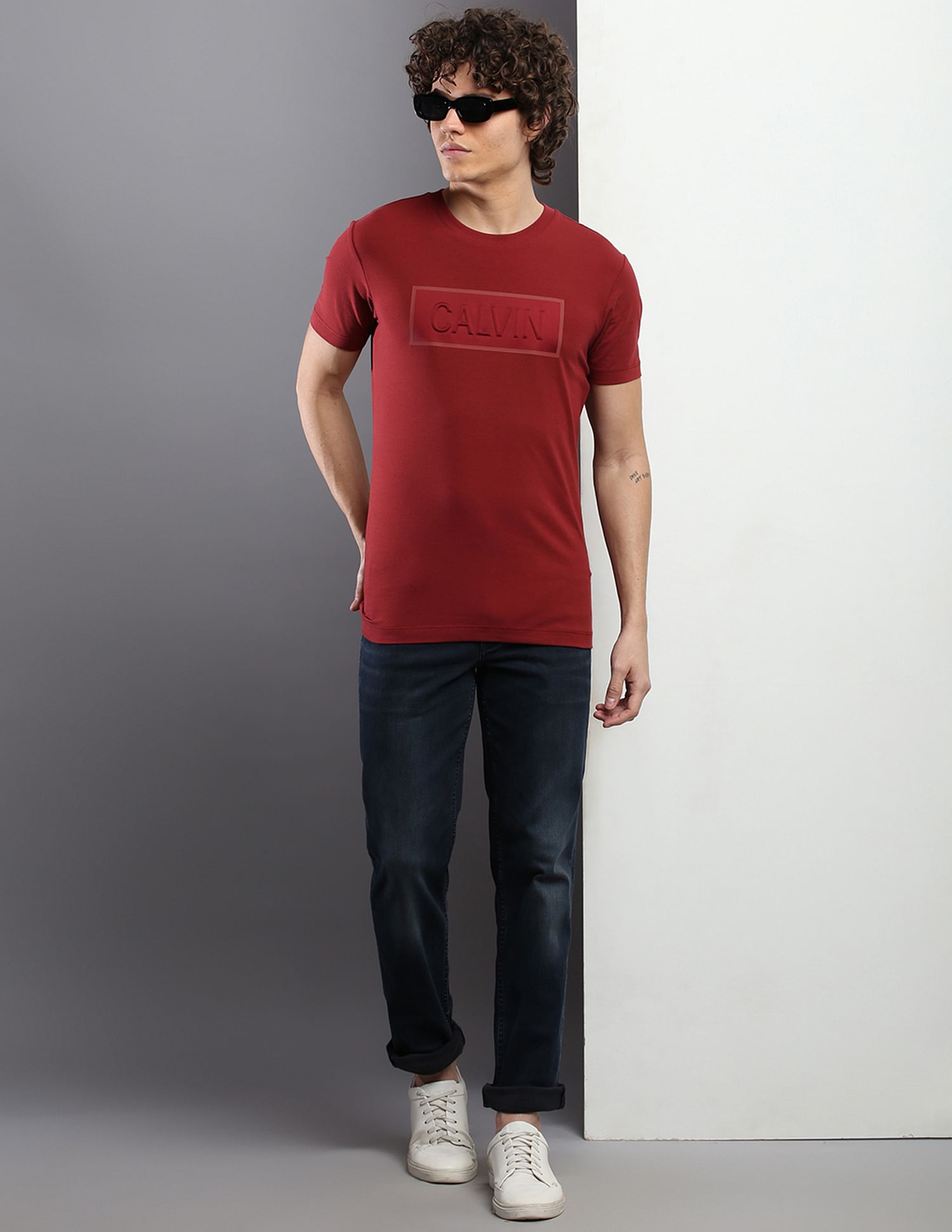 Calvin Klein Slim Fit Dark Wash Jeans