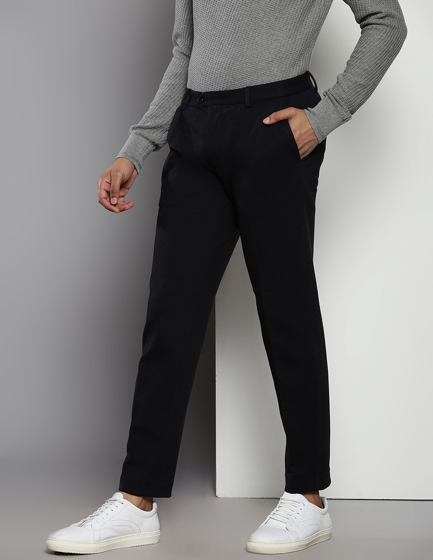 Tommy Hilfiger Pleated Front Knit Trousers