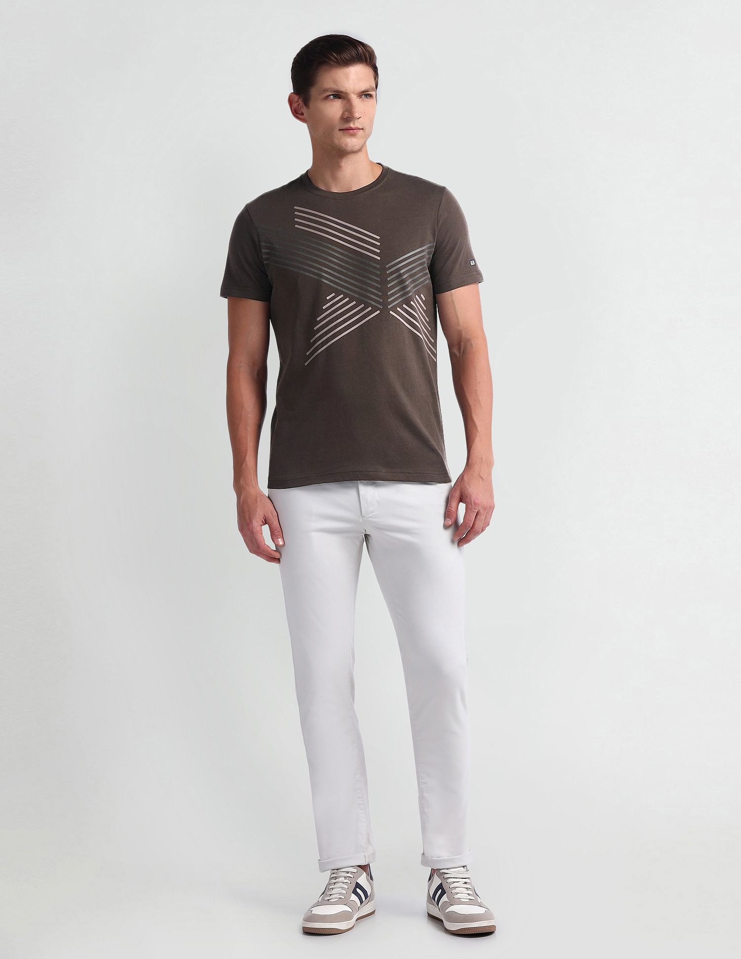 Arrow Sport Short Sleeve Crew Neck T-Shirt