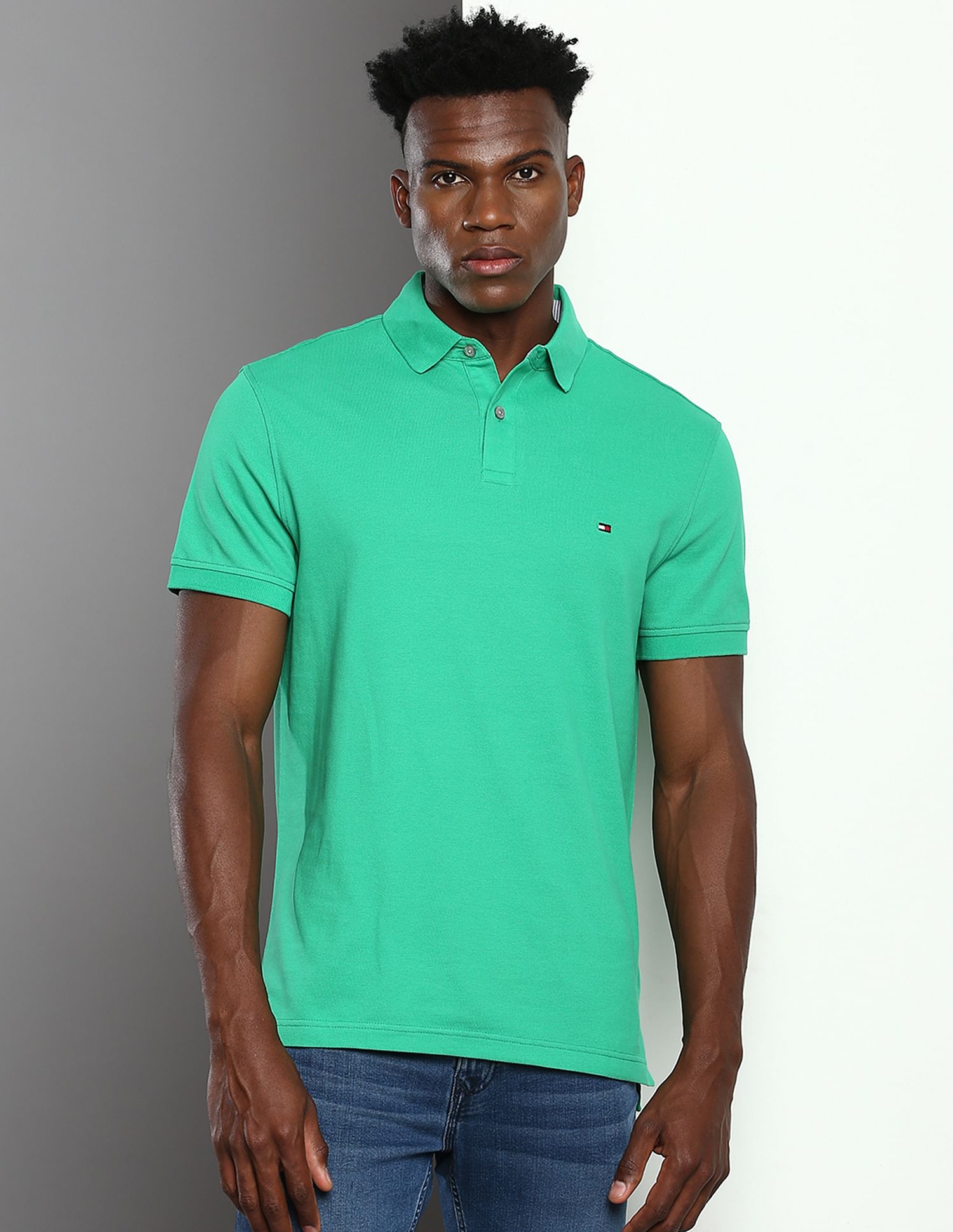 Buy Tommy Hilfiger 1985 Regular Fit Pique Polo Shirt NNNOW