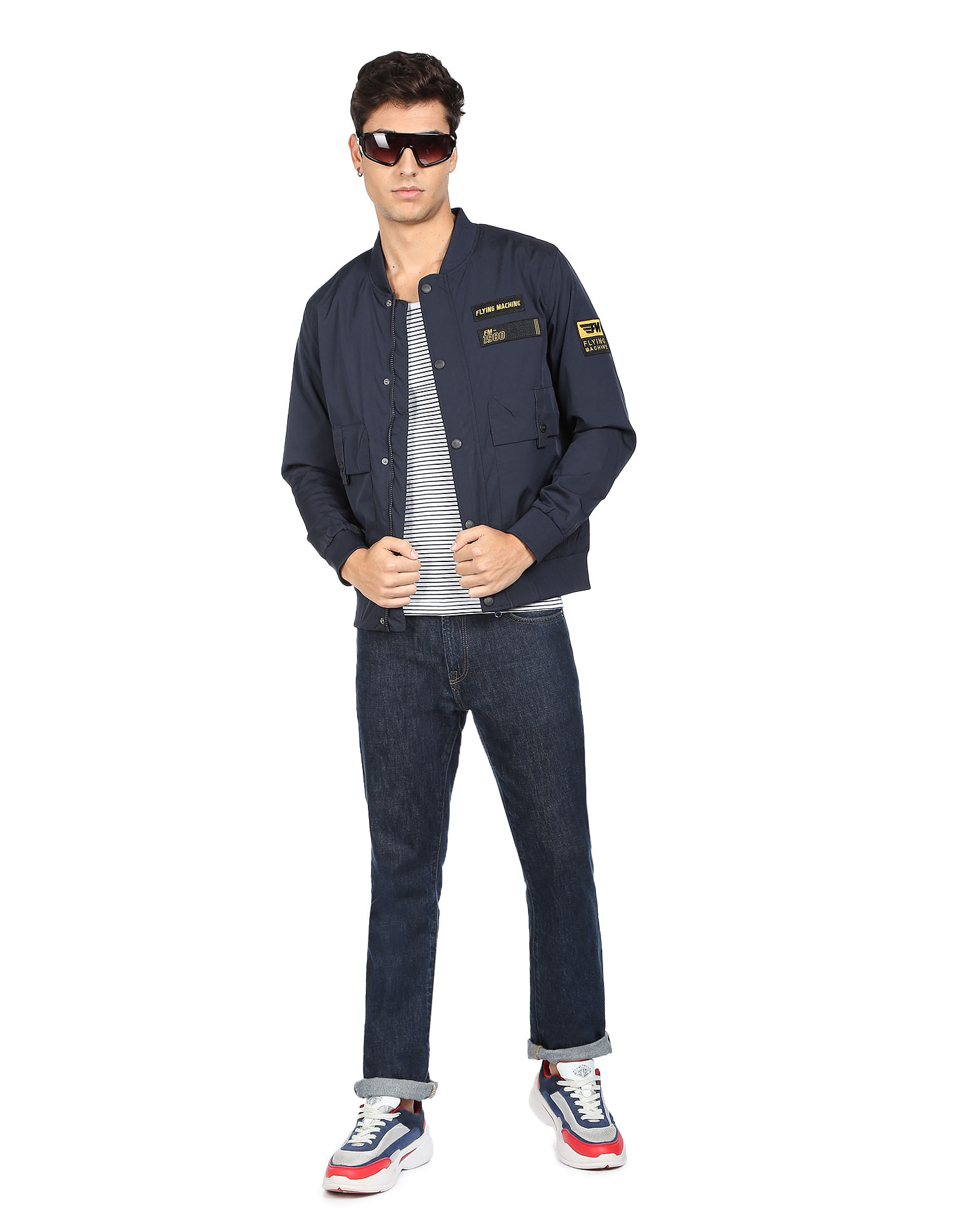 Denim Jacket with Patch Pockets – Shop BBJ