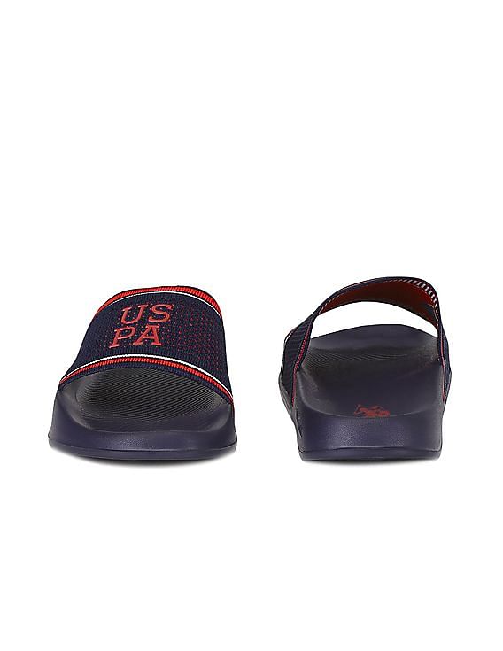 U.S. Polo Assn. Men Open Toe Lightweight Breyton 2.0 Slides