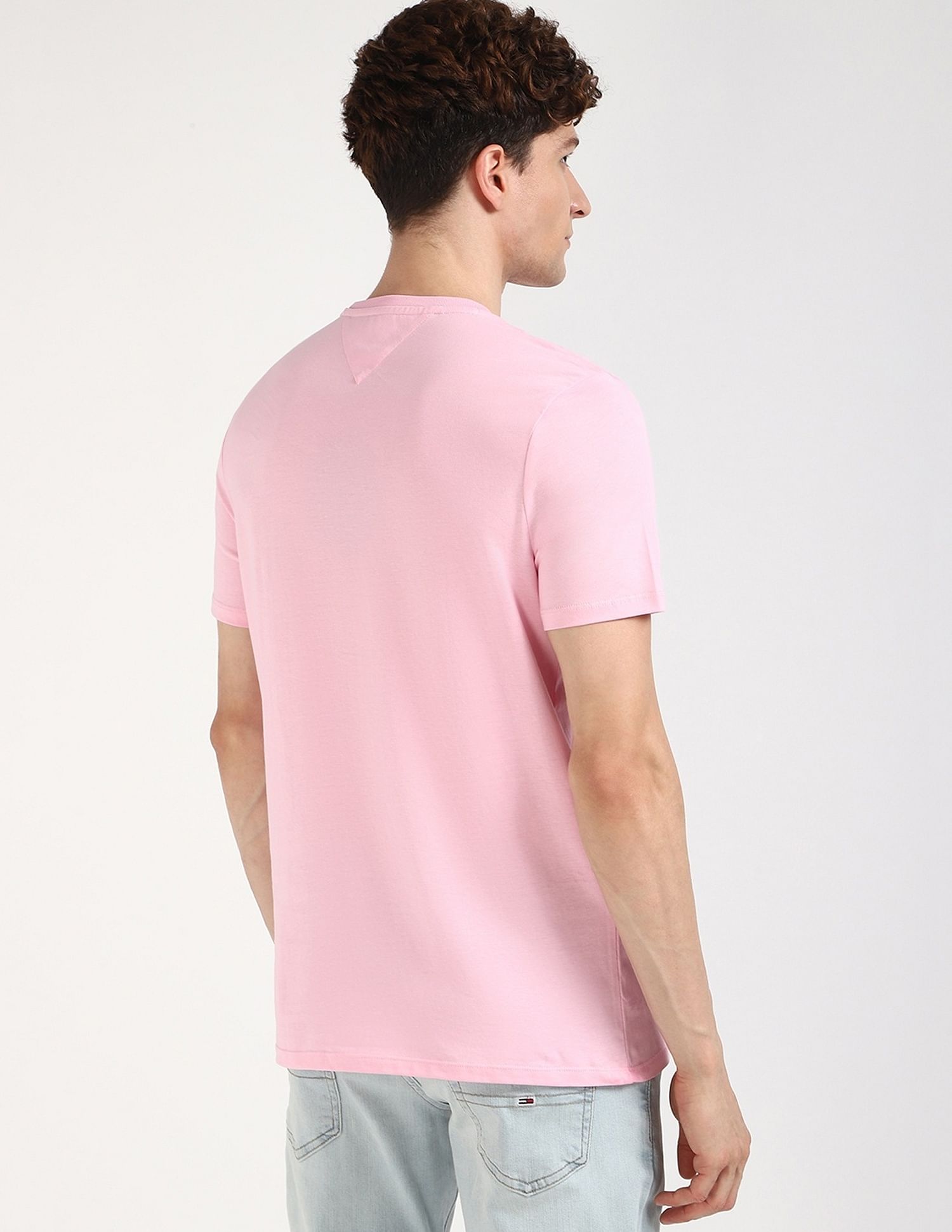 Tommy Hilfiger Solid Regular-Fit Cotton T-Shirt