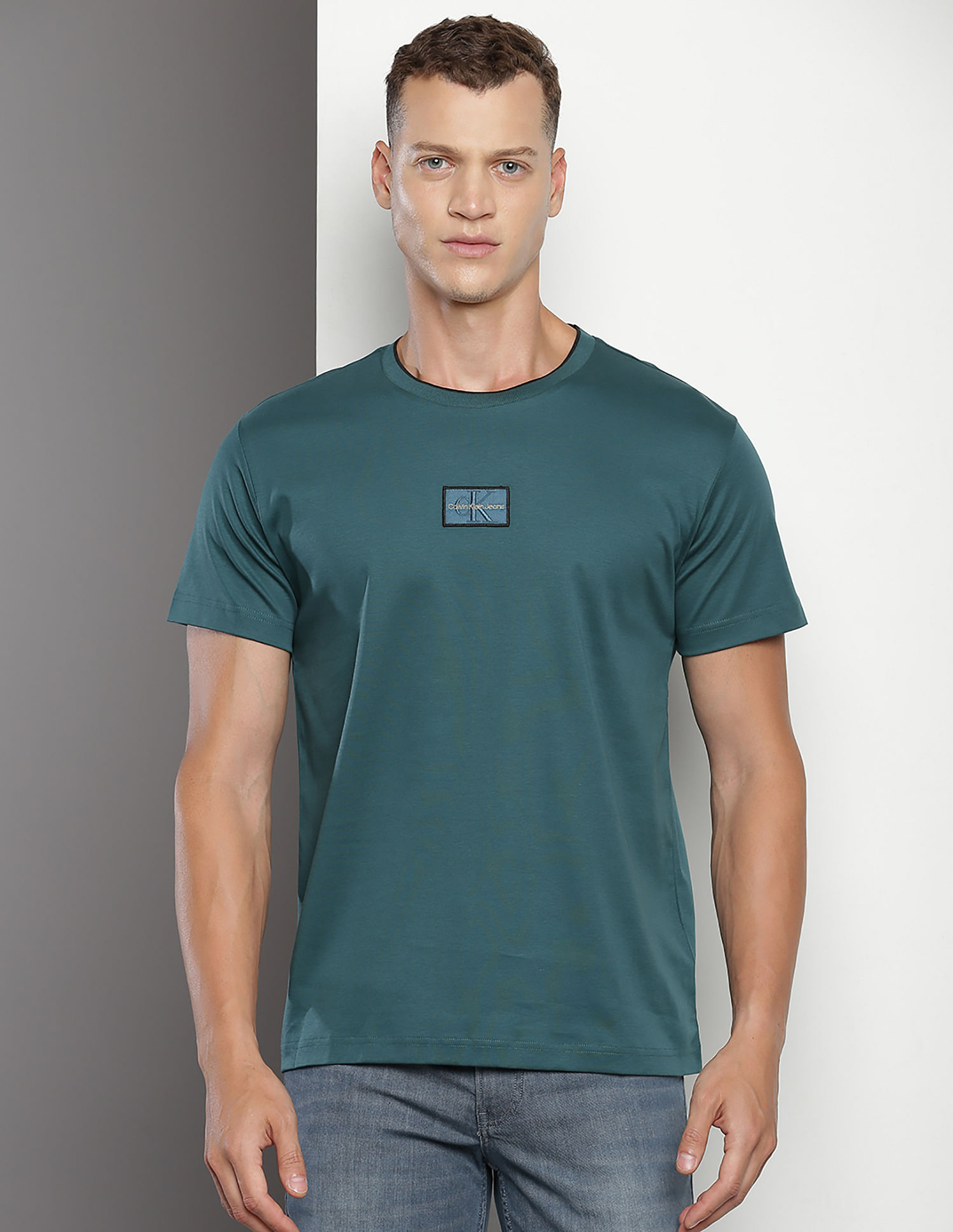 Calvin Klein Cotton Solid T-shirt