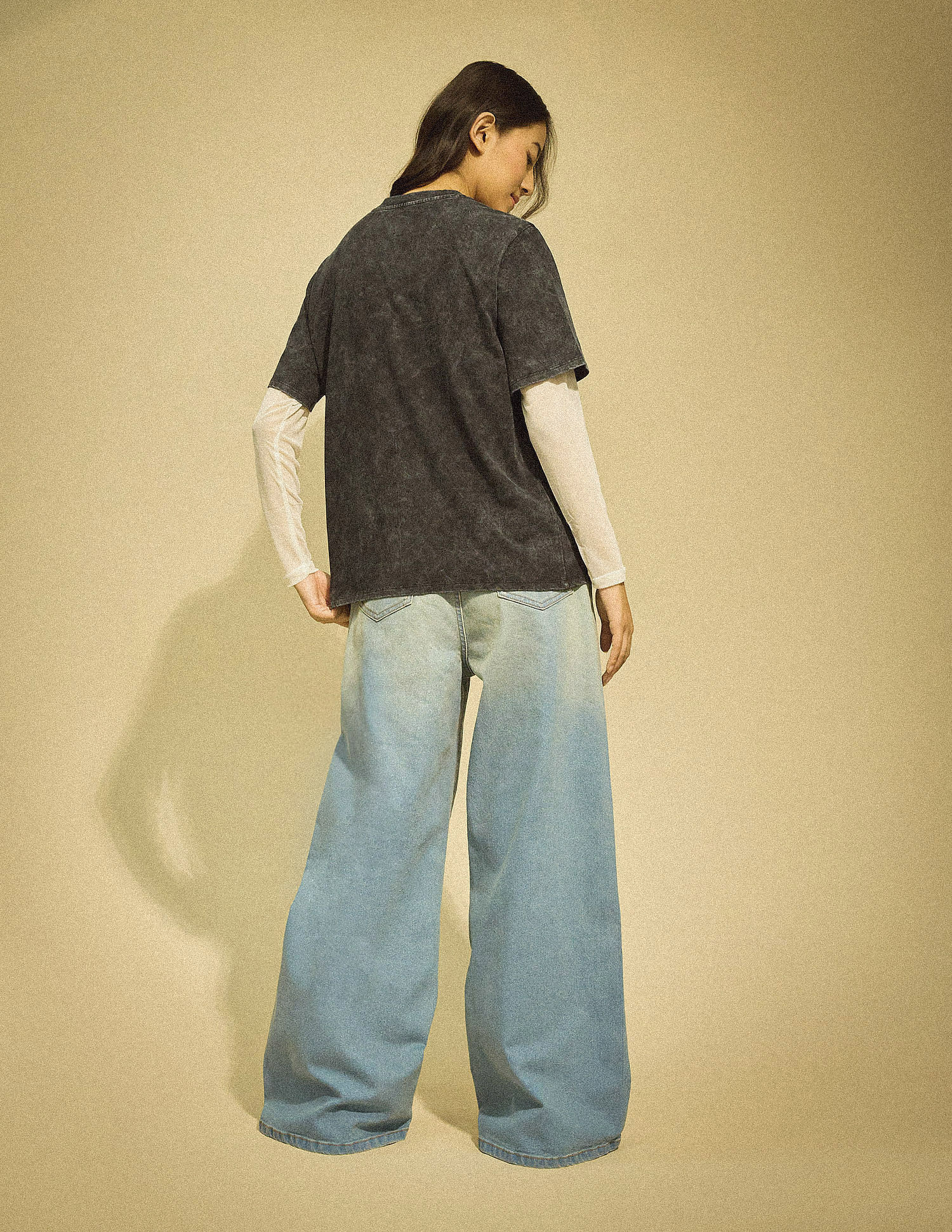Flying Machine Women High Rise Ultra Wide Leg Jeans