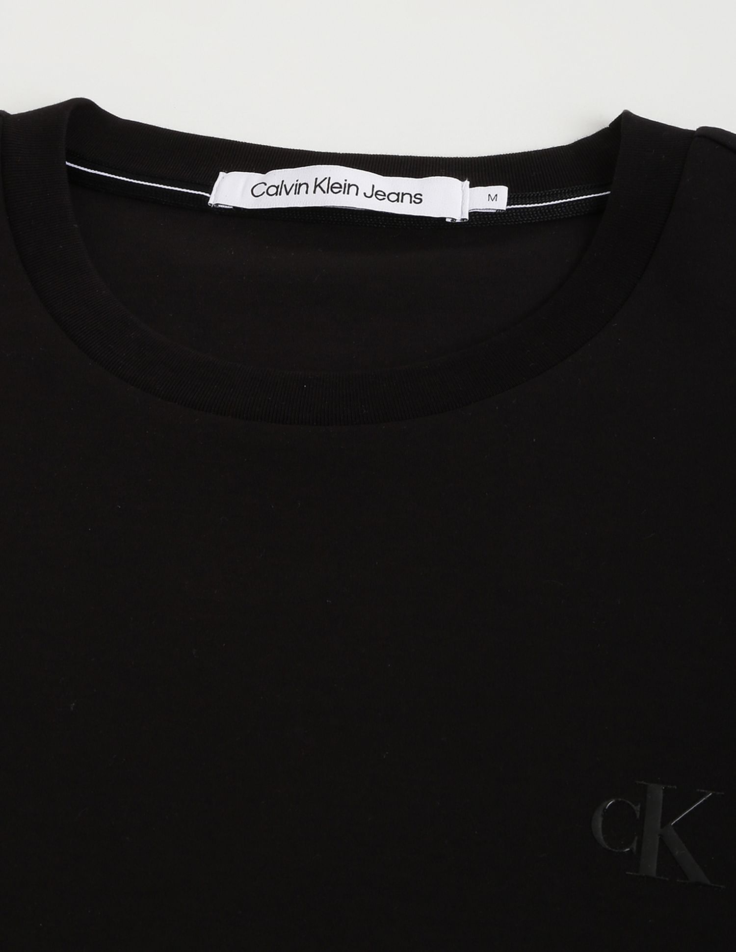 Calvin Klein Single Mercerized Cotton T-Shirt